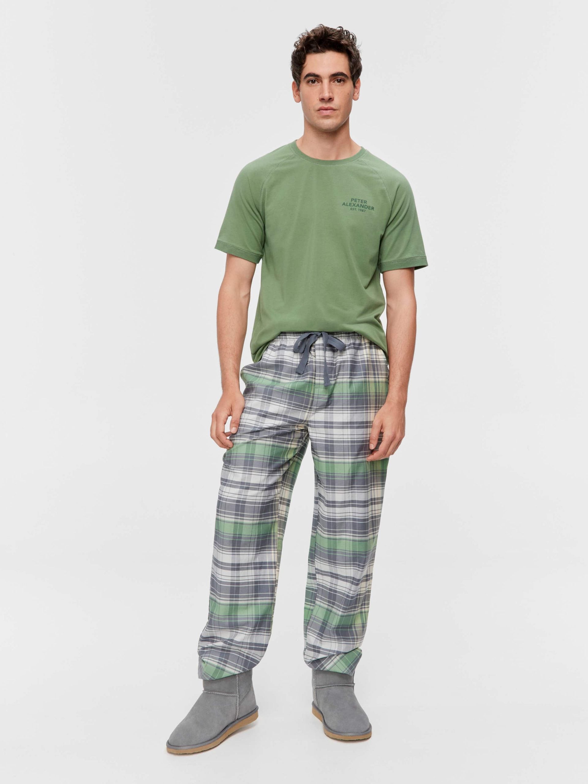 Cowboy Check Classic Pj Pant Multi image 1