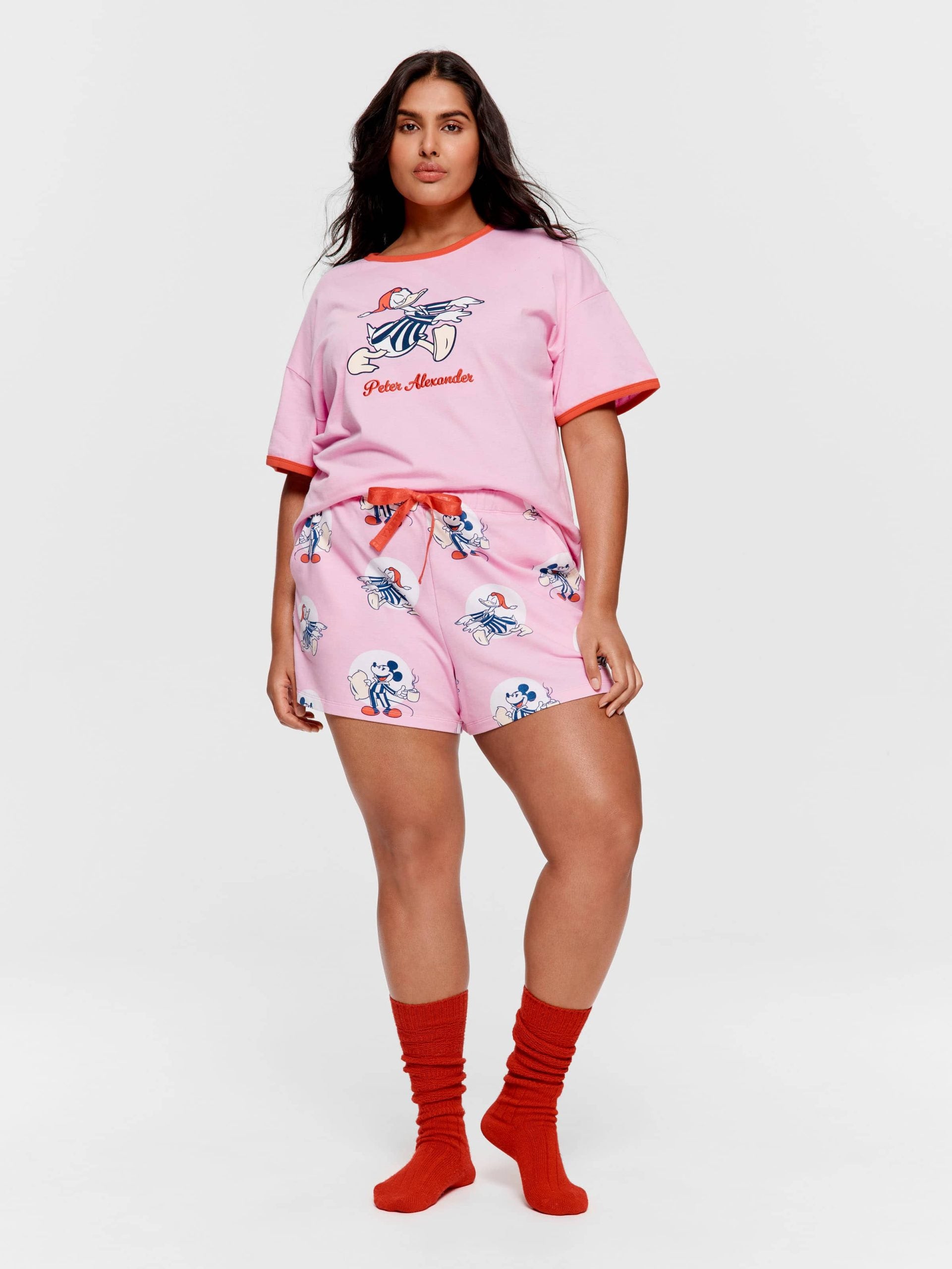 P.A. Plus Sleepy Donald Duck Mid Short Multi image 0