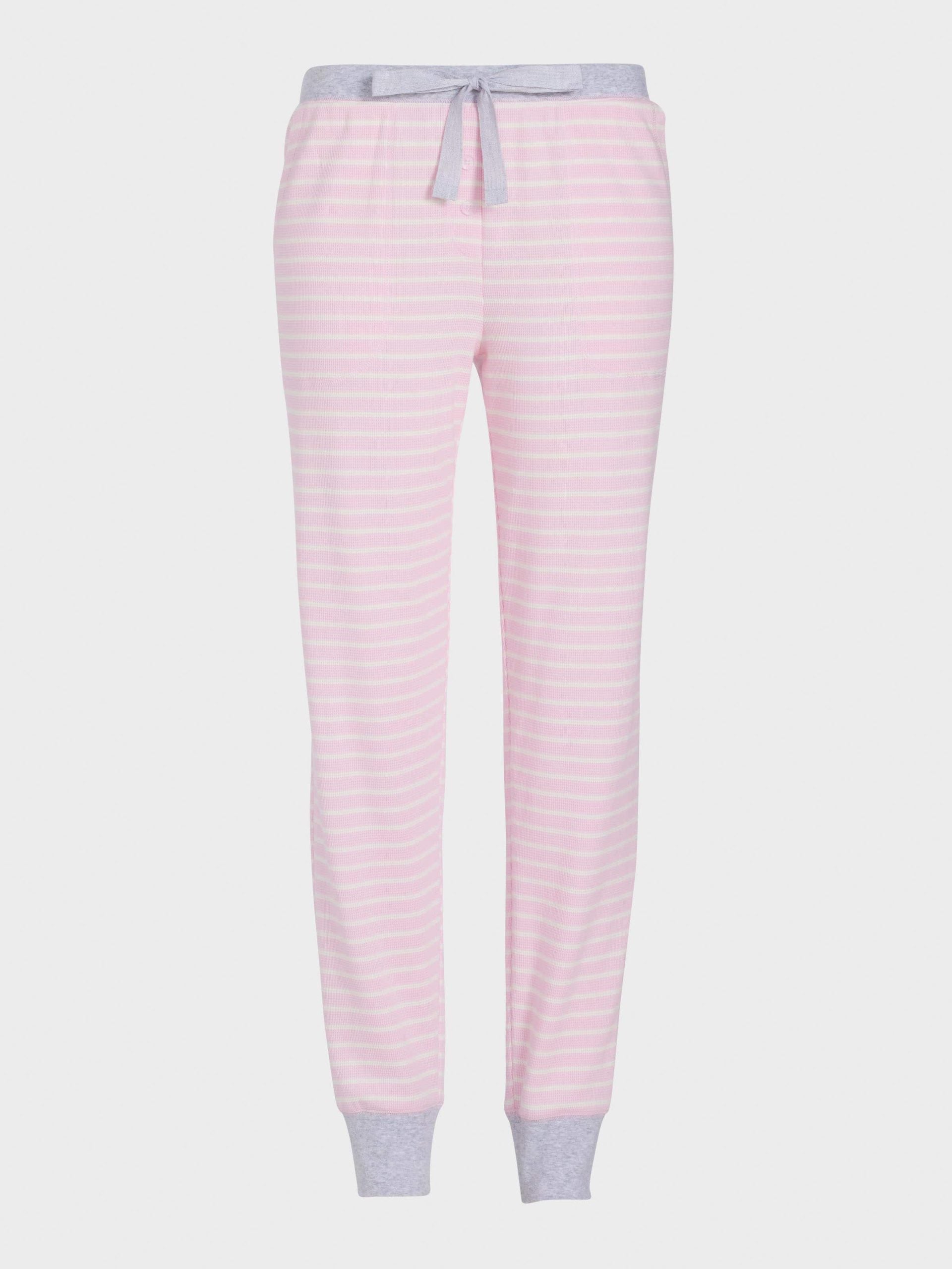 Pink Waffle Stripe Easy Pj Pant multi image 3