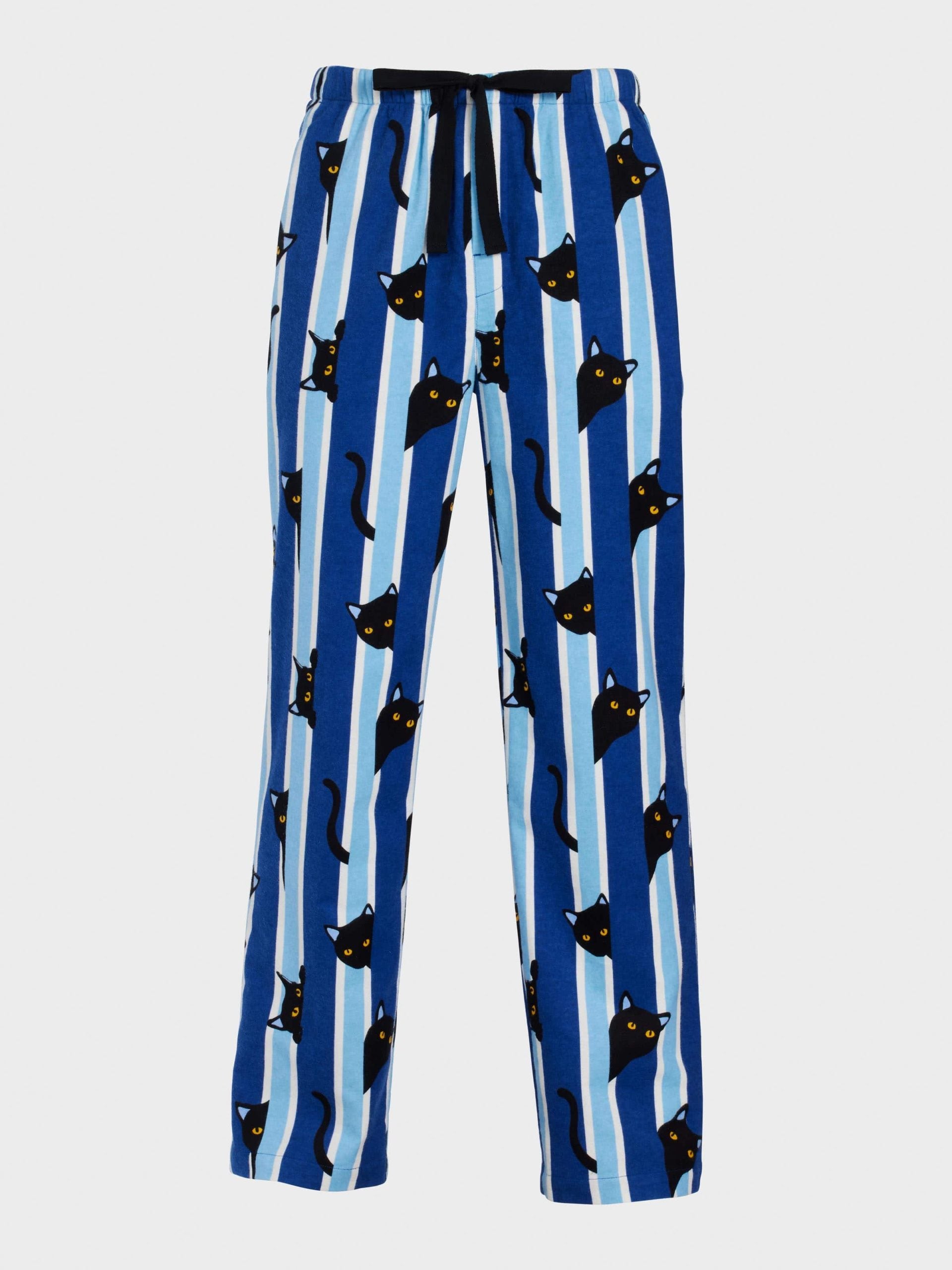 Sneaky Cat Classic Flannelette Pj Pant multi image 3
