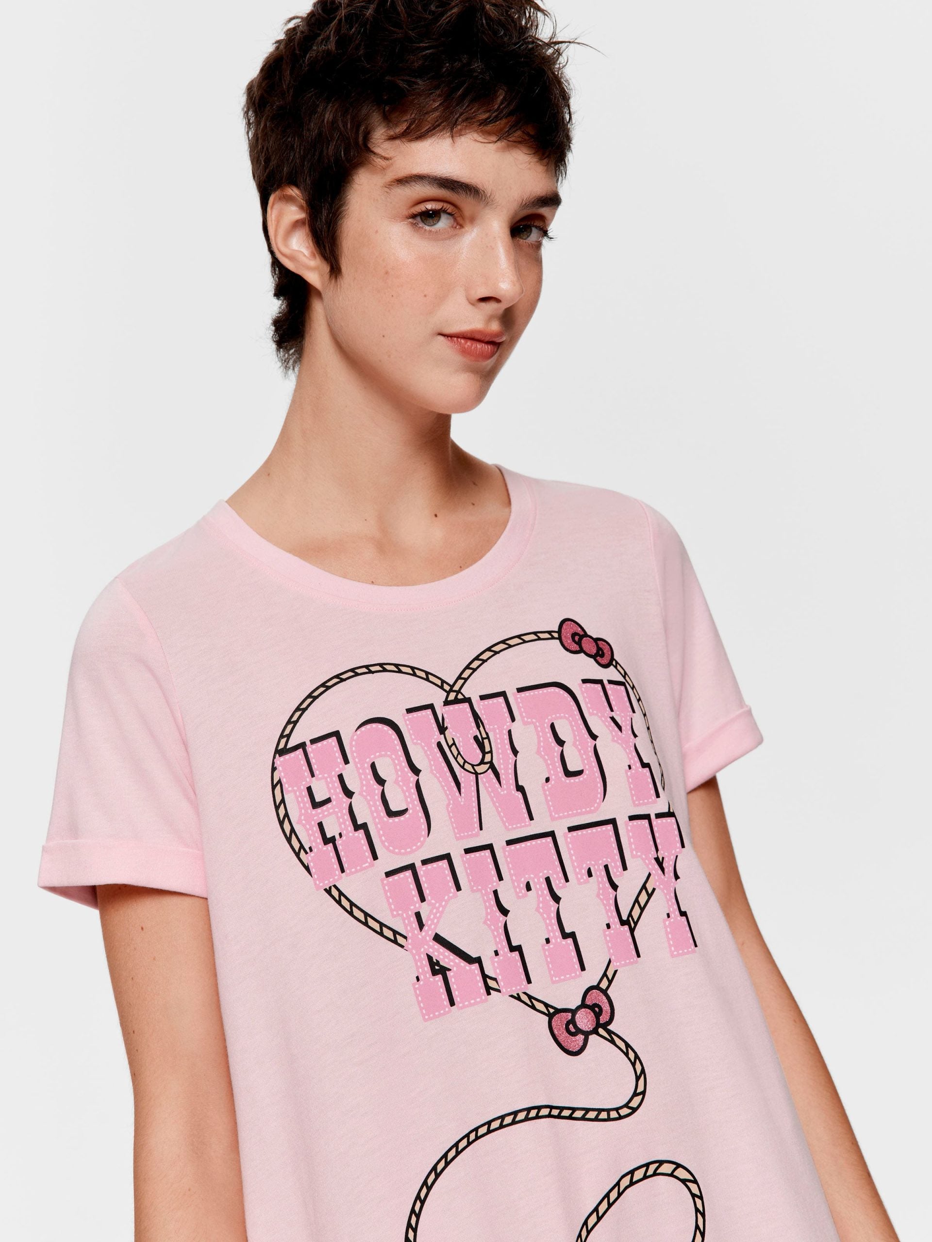 Howdy Hello Kitty Sleep Tee Multi image 1