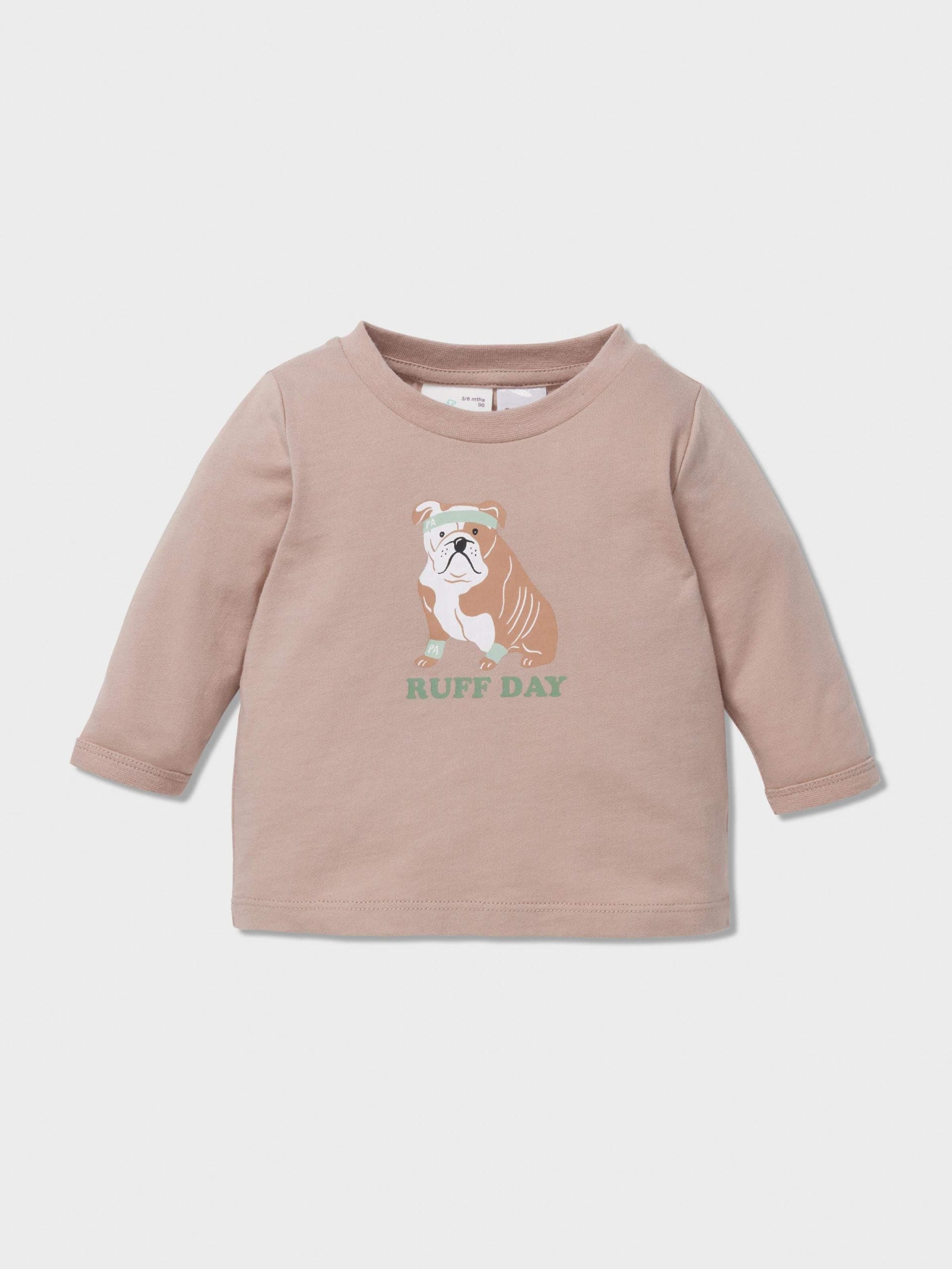 Baby Ruff Day Long Pj Set multi image 2