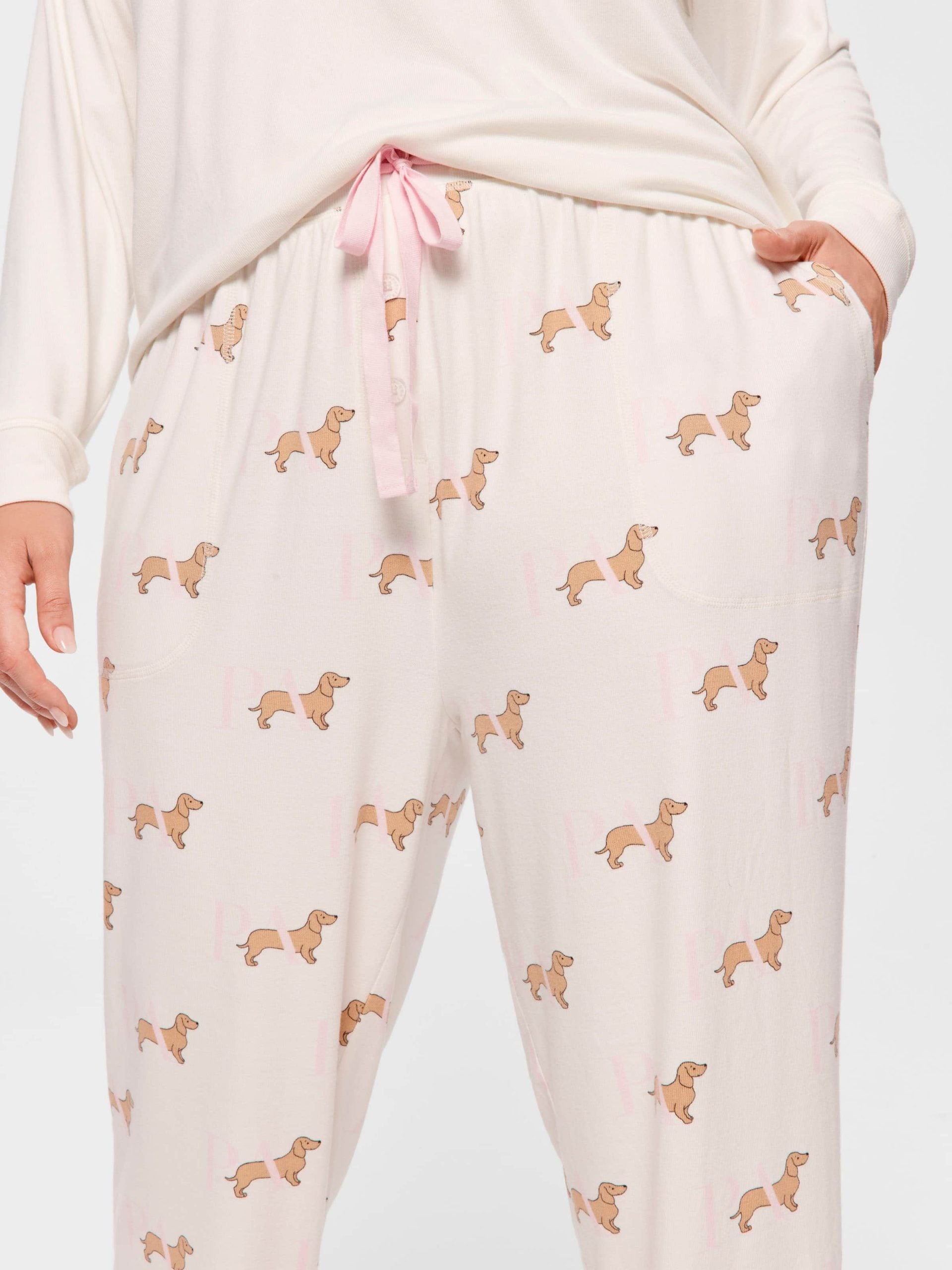 P.A. Plus Penny Plush Easy Pj Pant Multi image 1