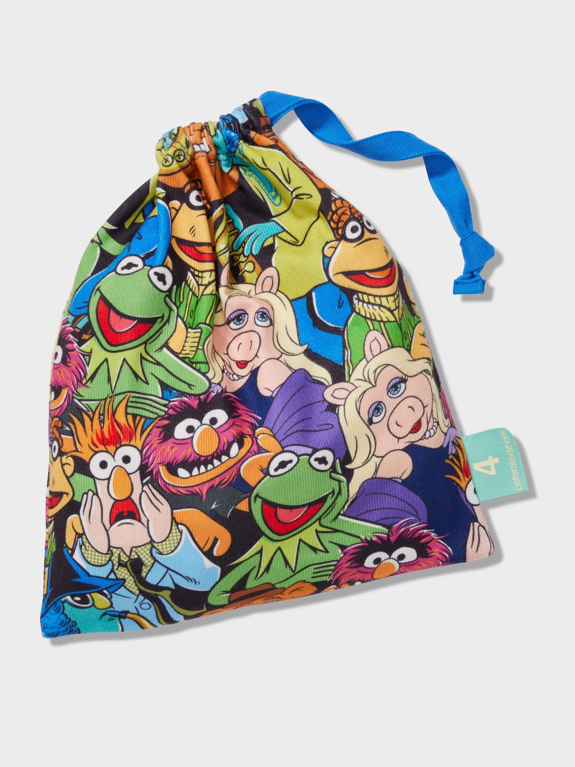 Jnr Kids Muppet Print Plush Long Pj Set multi image 3