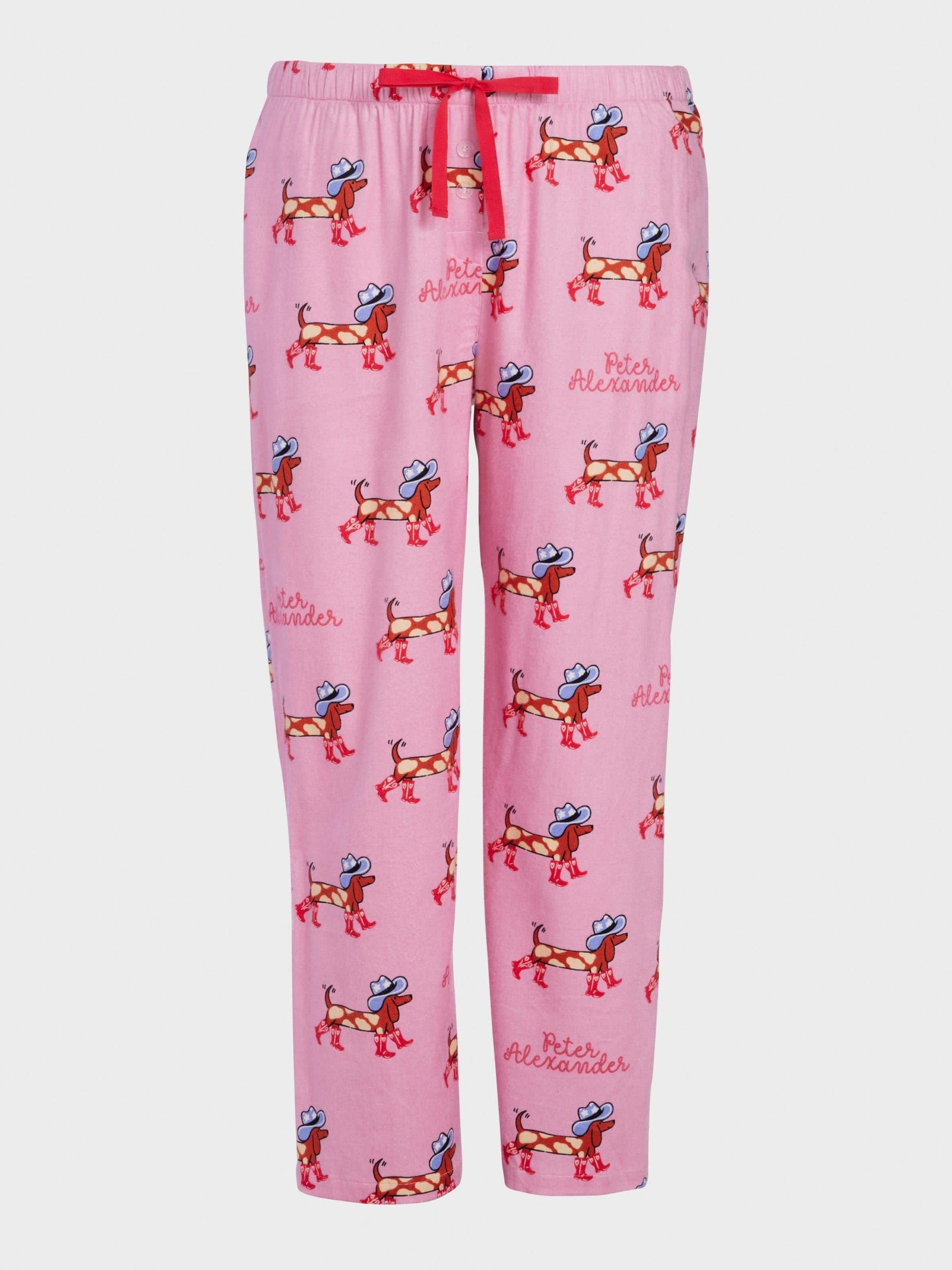 P.A. Plus Cowdog Bamboo Flannelette Classic Pj Pant Multi image 3