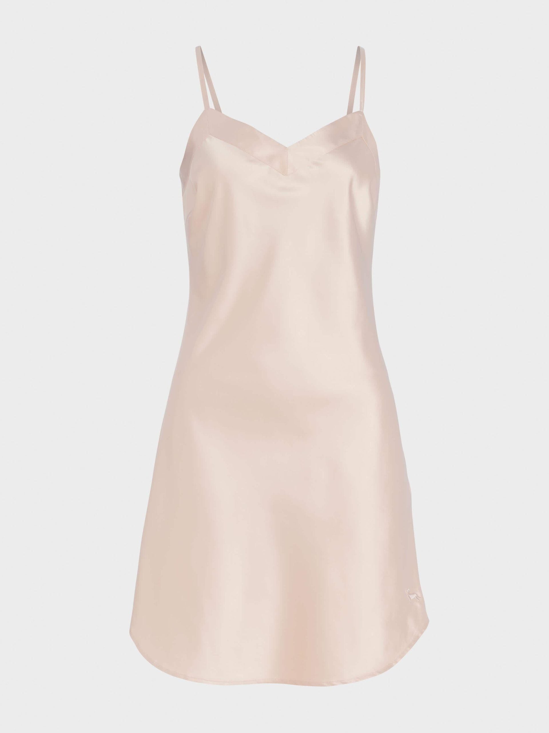 Nude Satin Slip nude image 3