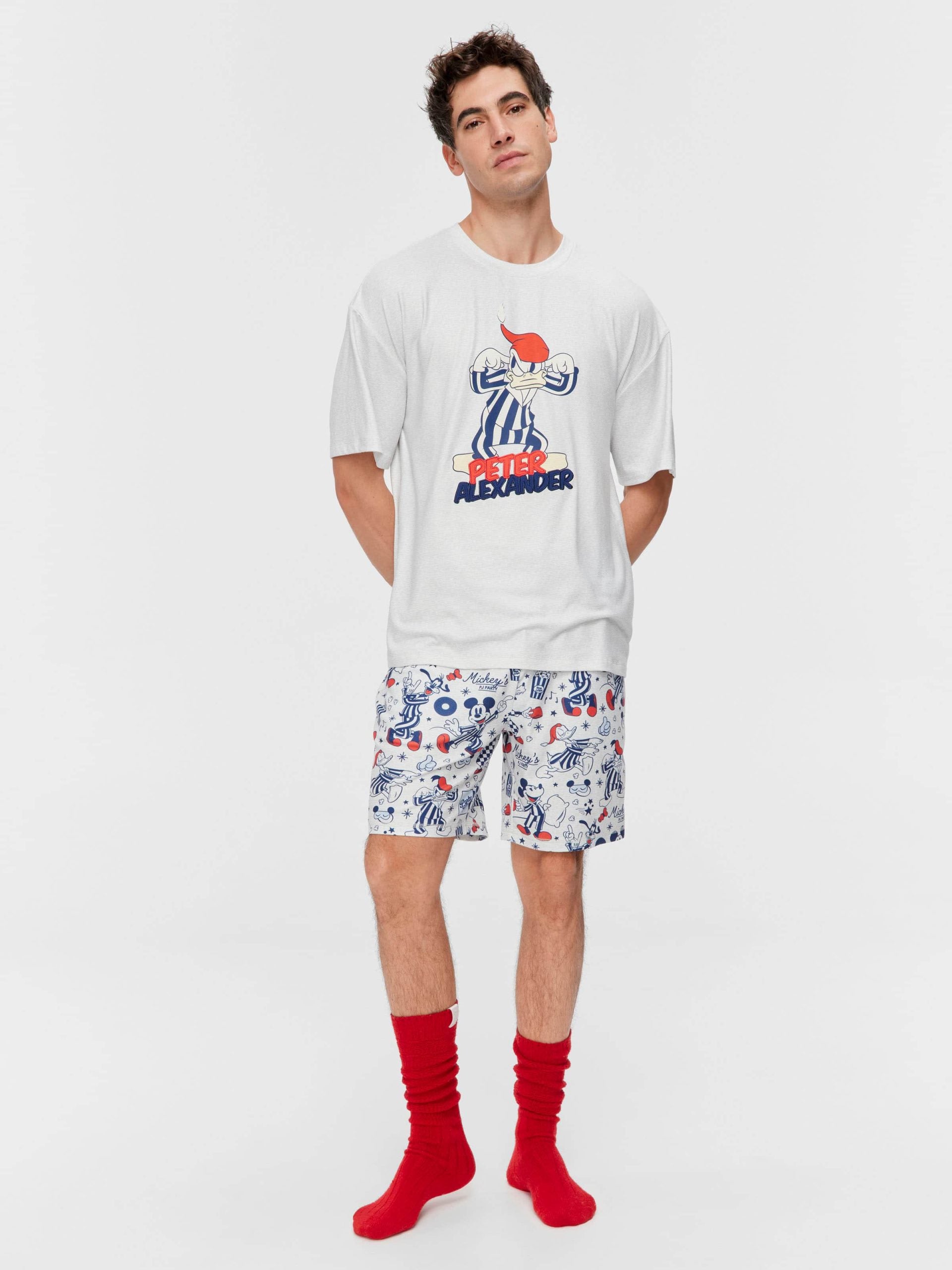 Donald Duck Tee Grey Marle image 2