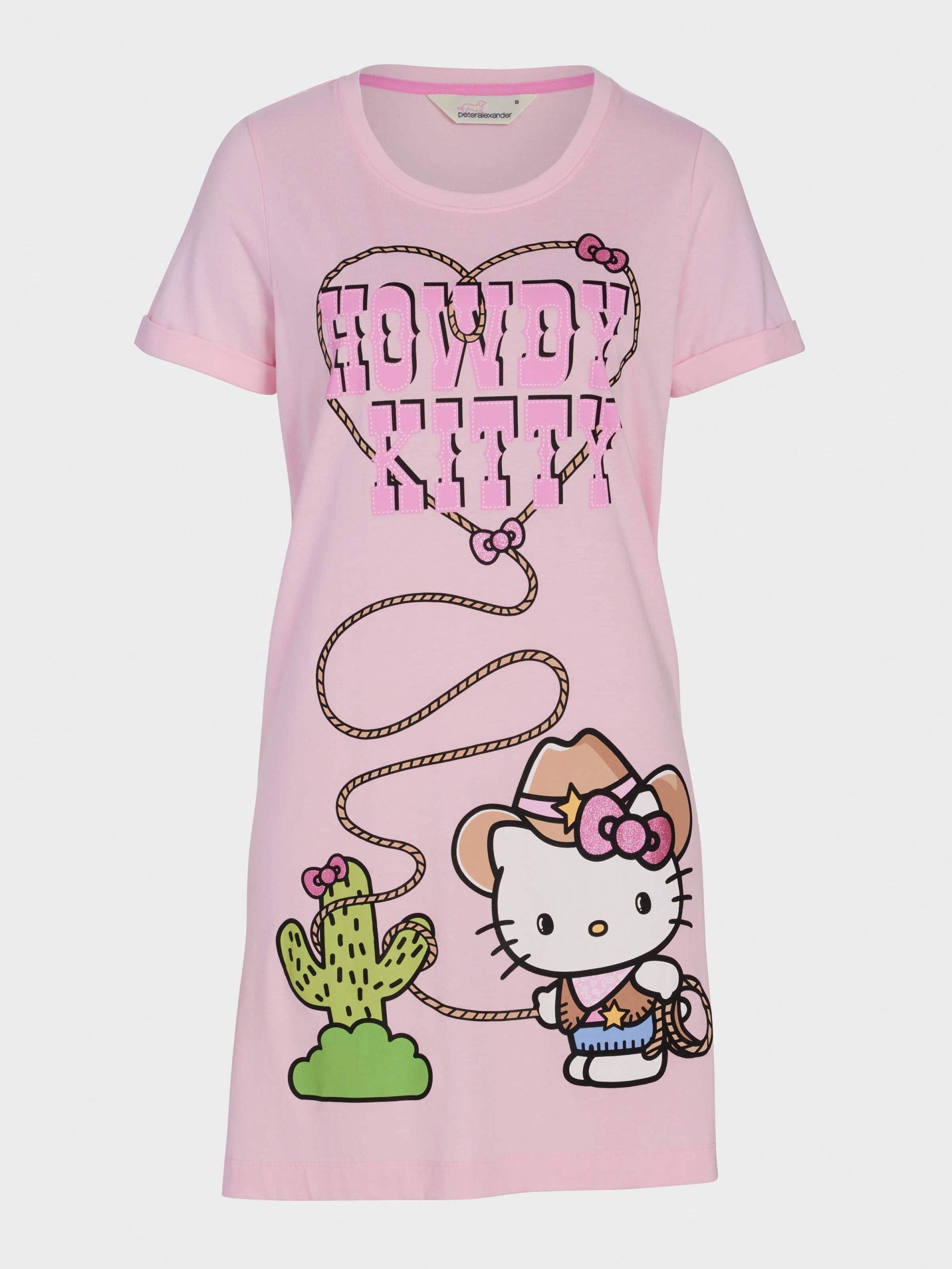 Howdy Hello Kitty Sleep Tee Multi image 3