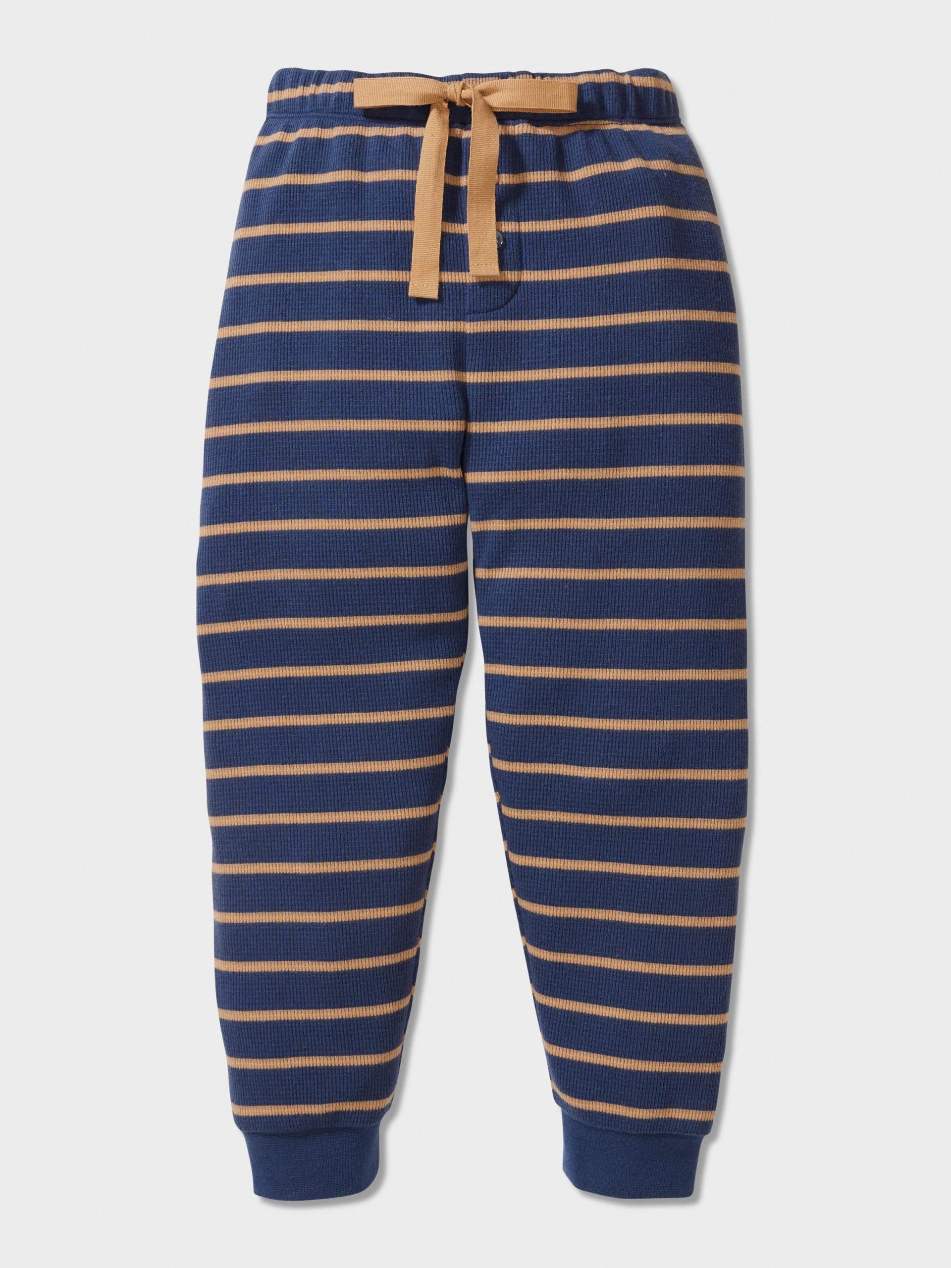 Jnr Boys Waffle Pj Set navy image 1