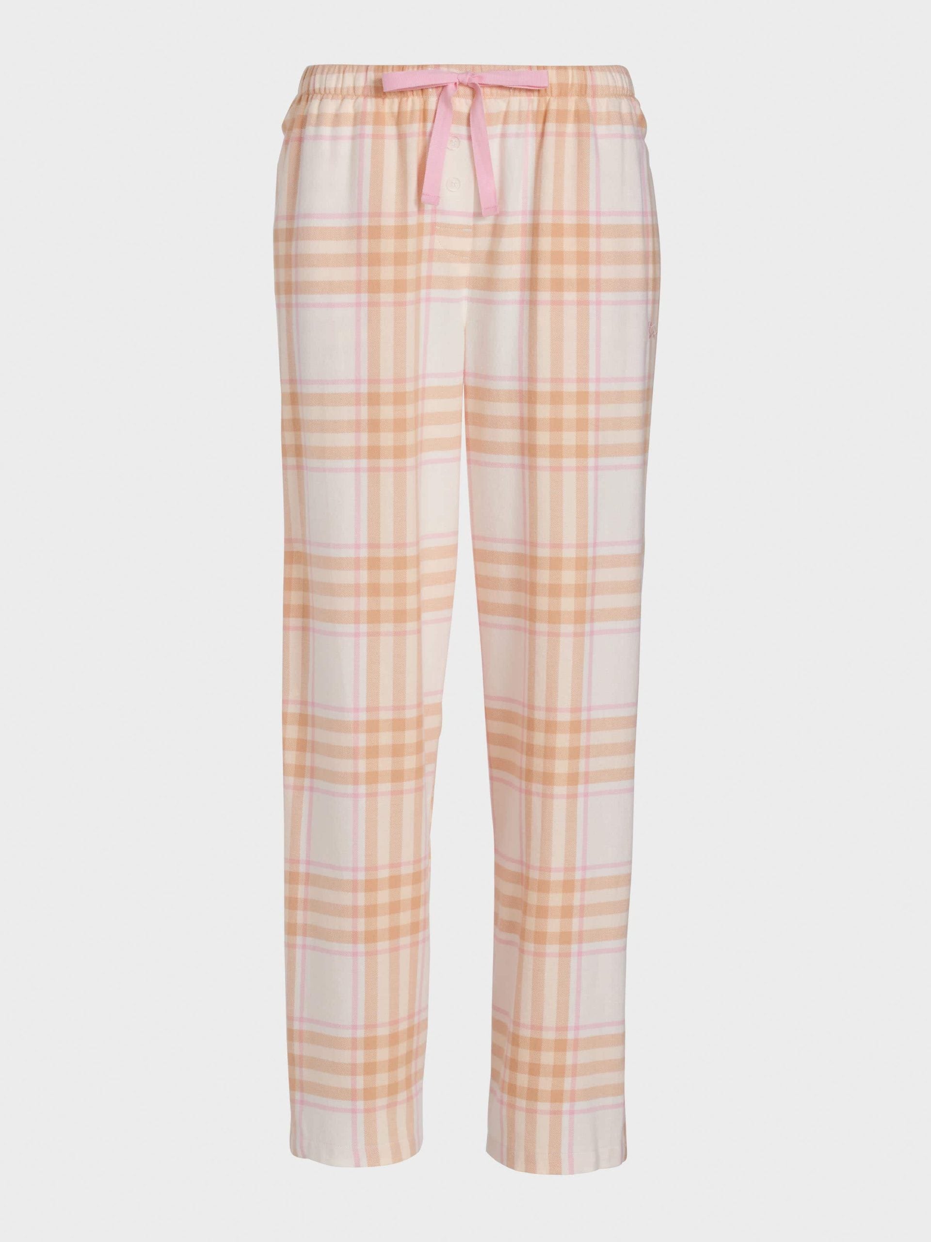 Caramel Check Classic Flannelette Pj Pant multi image 2