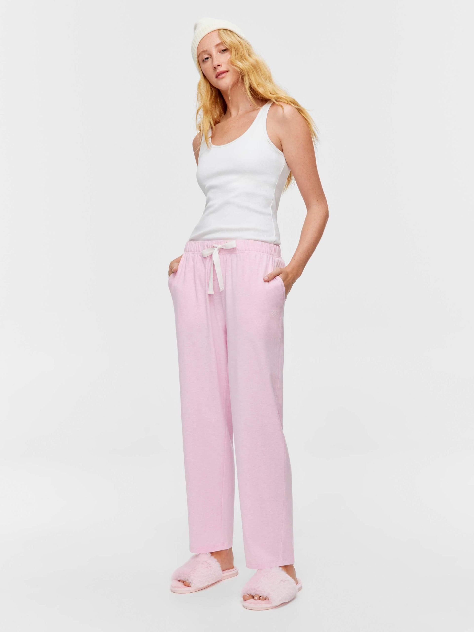 Pink Marle Straight Leg Pj Pant pink image 2