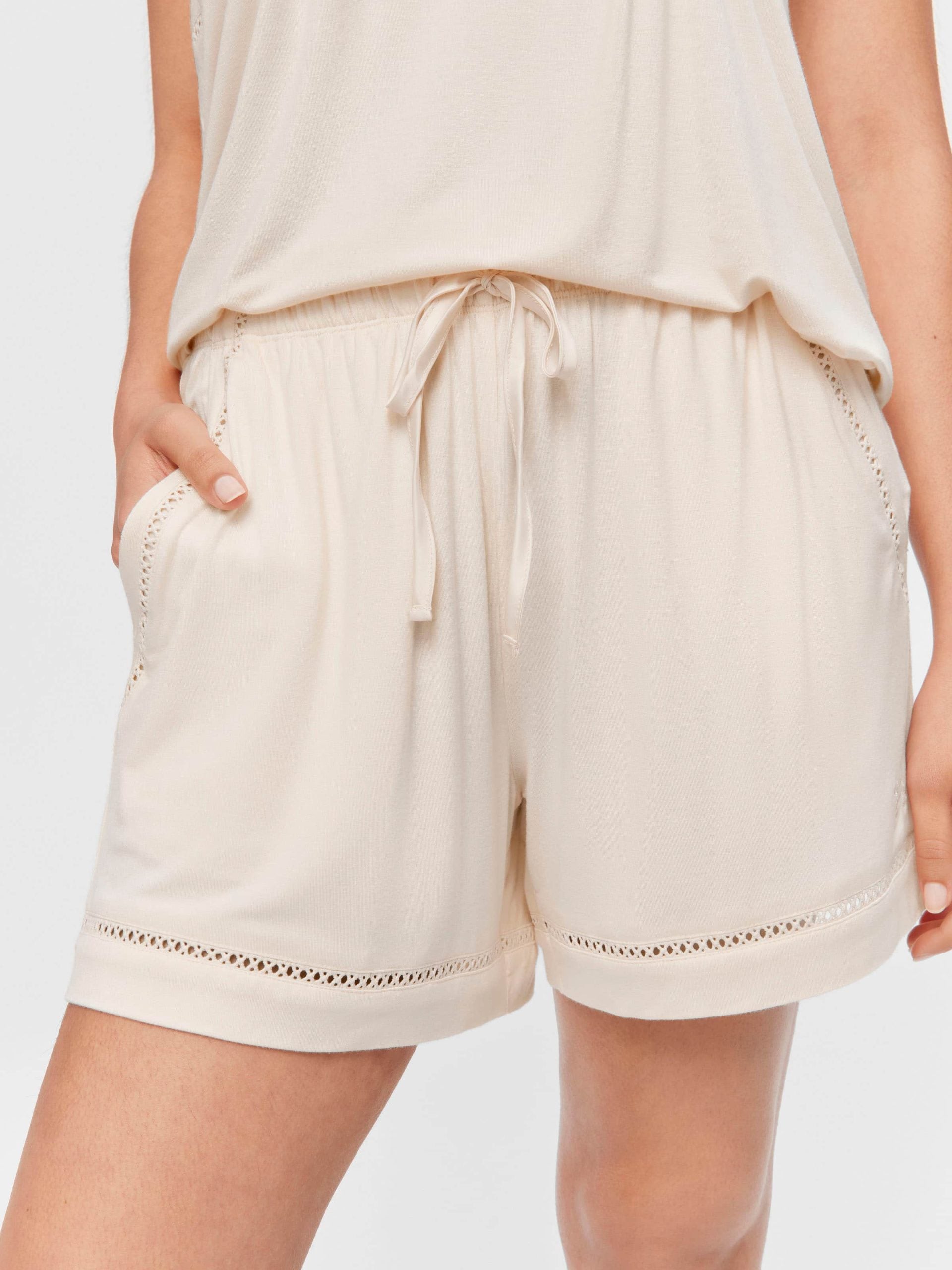 Soft Pink Bamboo Jersey Long Short pink image 0