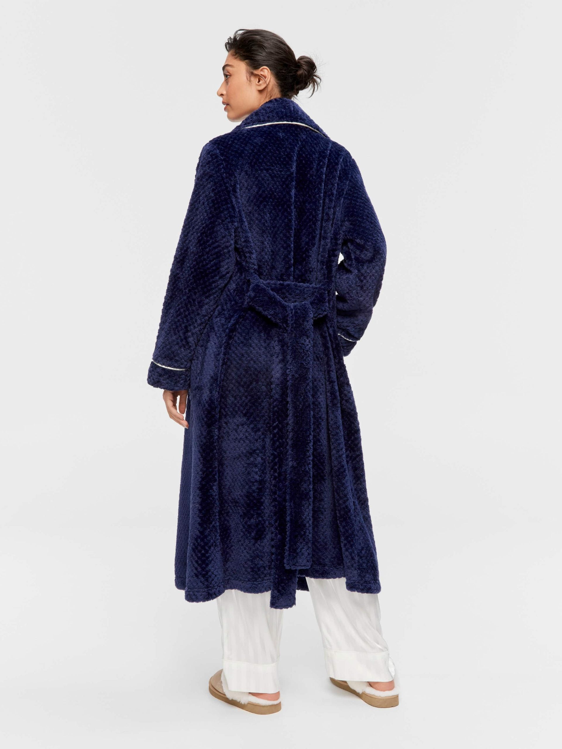 Peters Navy Jacquard Gown navy image 2