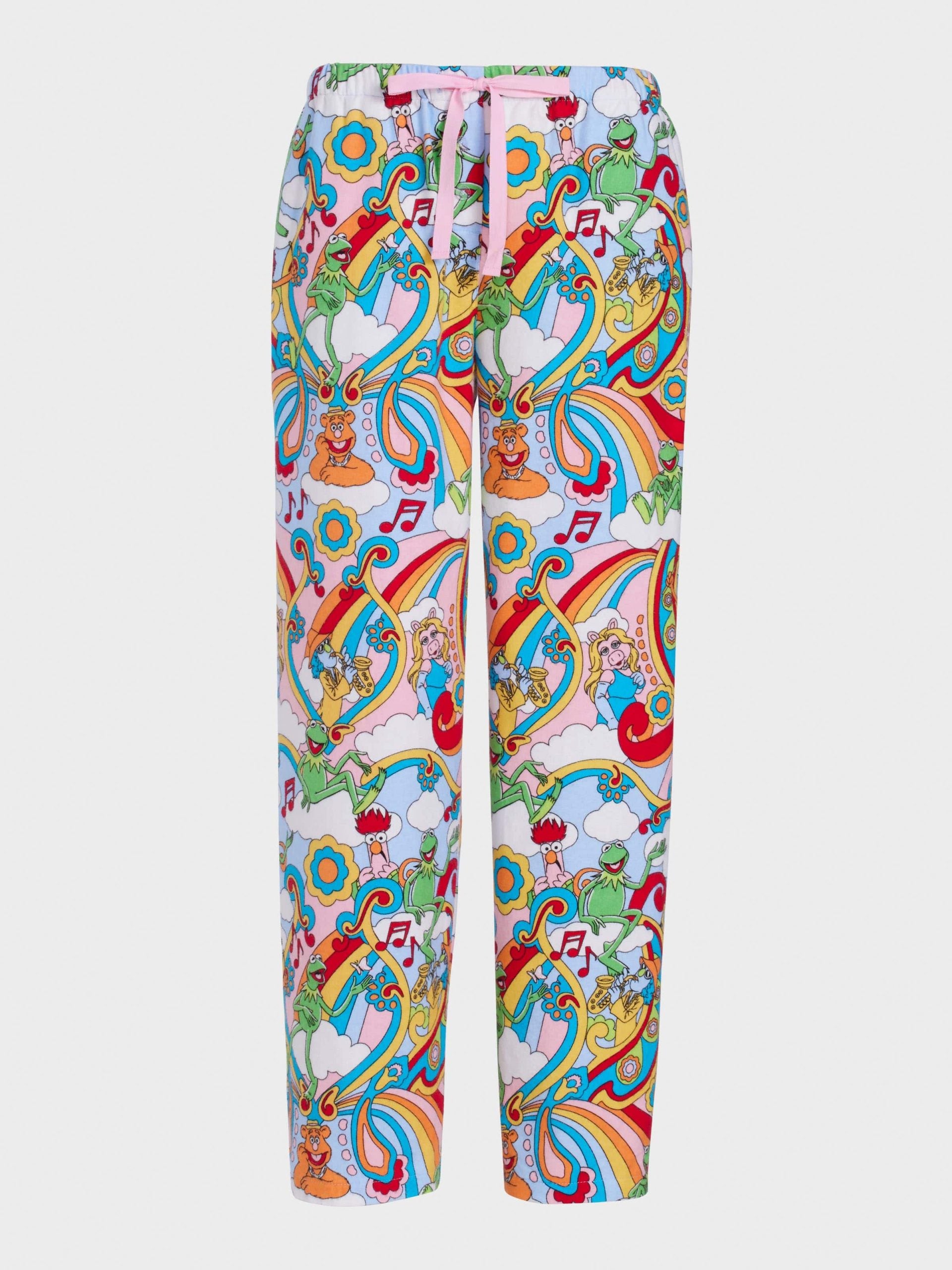 The Muppets Rainbow Classic Flannelette Pj Pant multi image 3