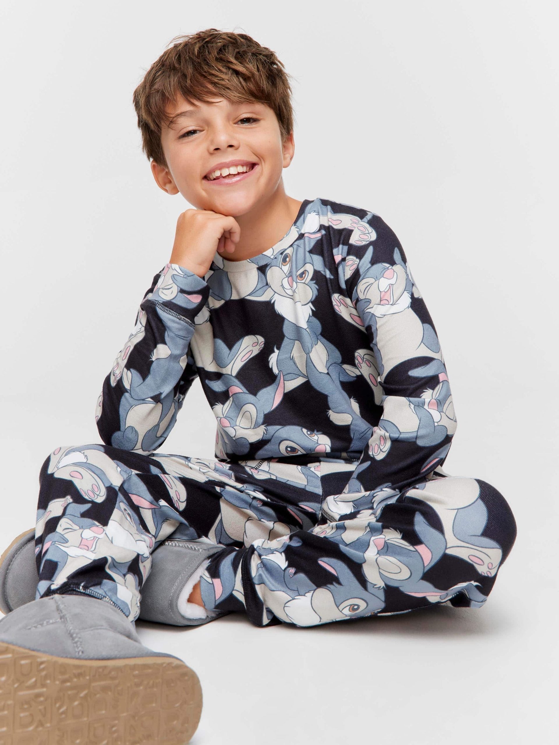 Boys Thumper Print Pj Set multi image 1