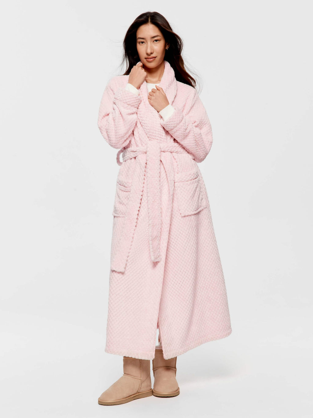 Peters Pink Jacquard Gown pink image 0