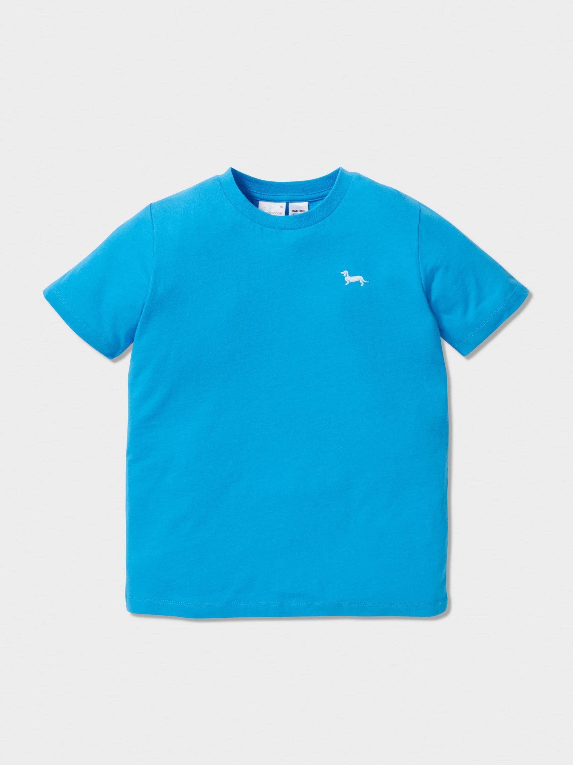 Boys Blue Check Pj Set multi image 2
