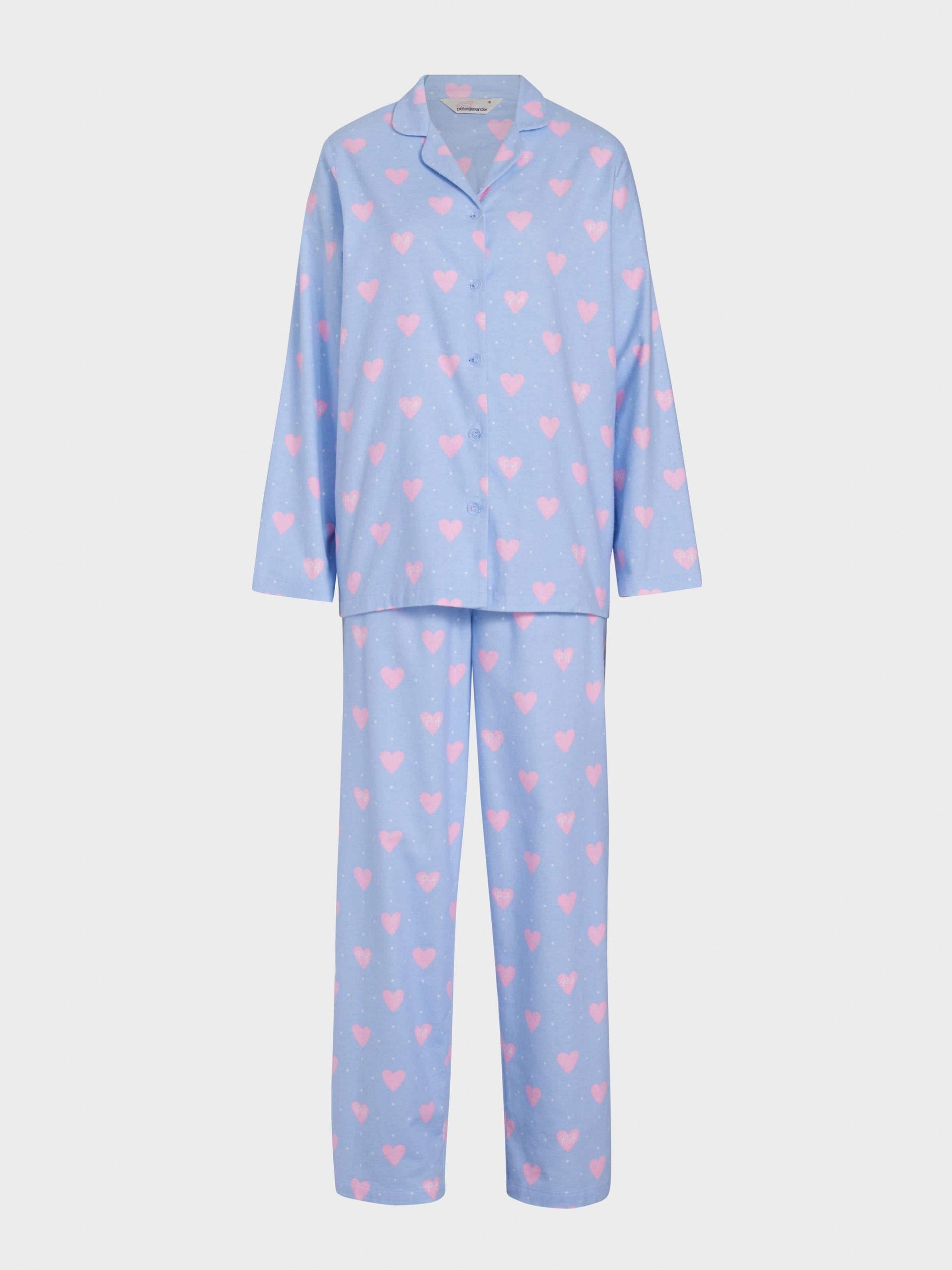 Heart Classic Flannelette Pj Set multi image 4