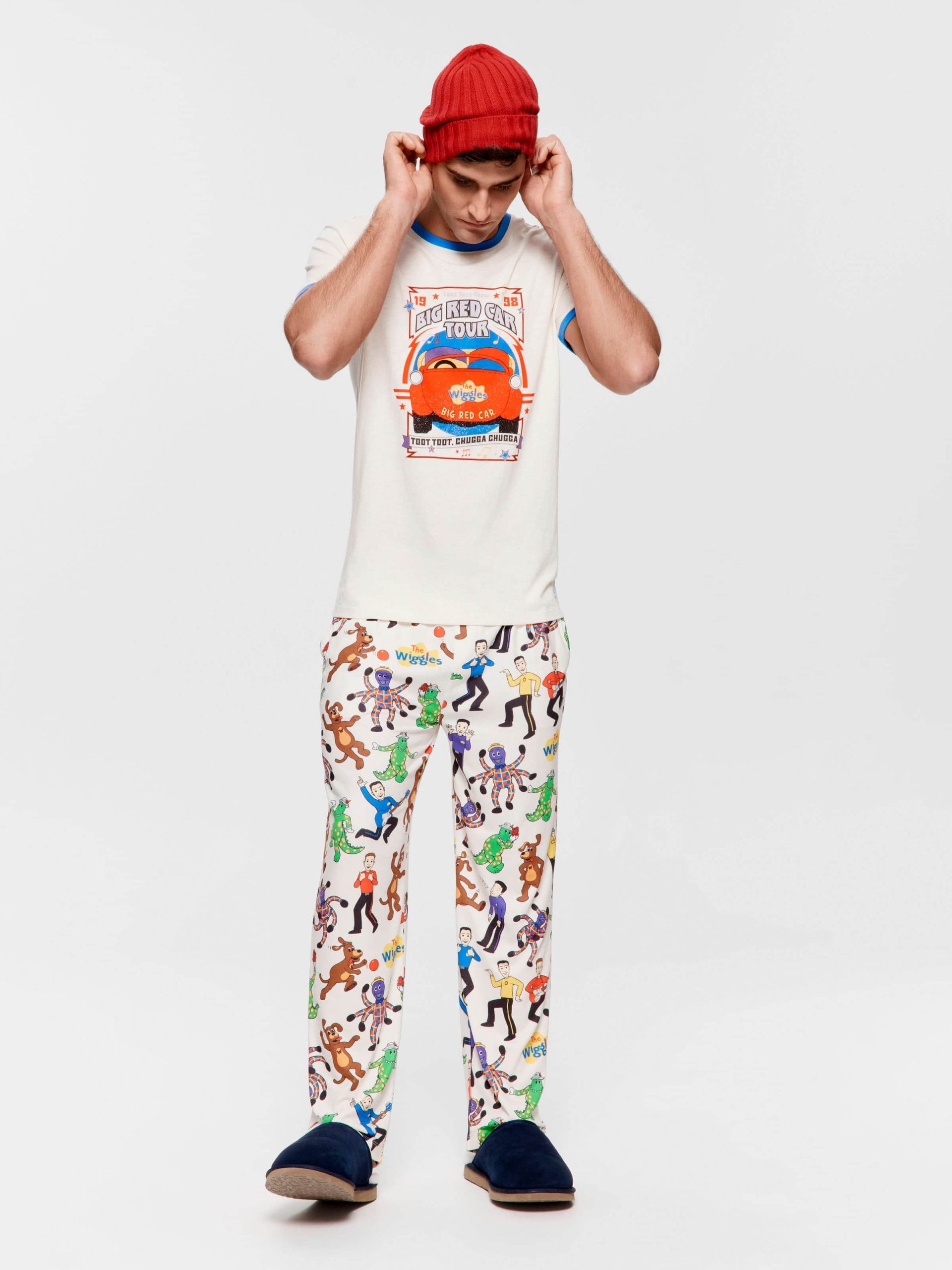 The Wiggles Big Red Car Tee Oatmeal image 1