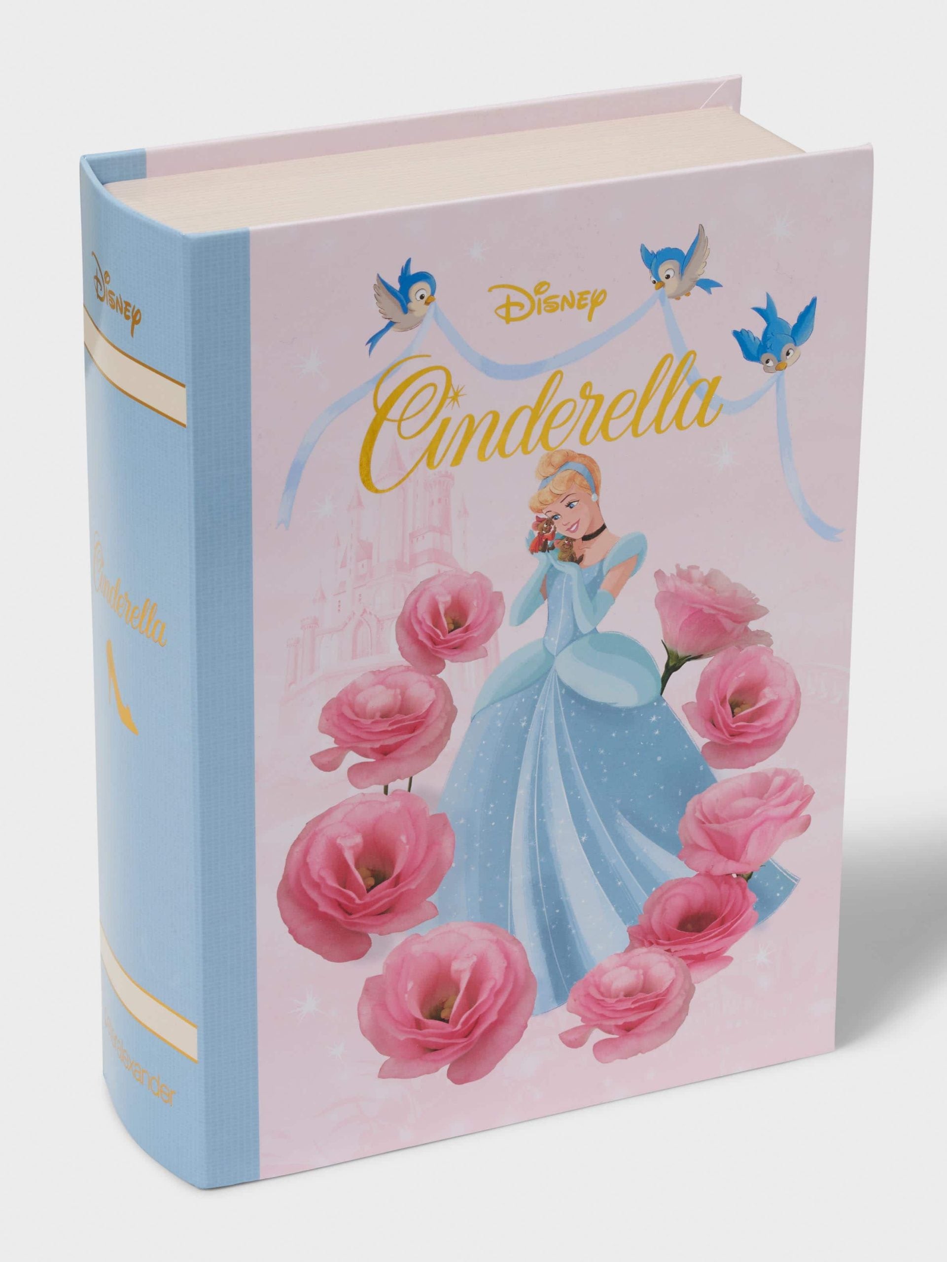 Girls Disney Cinderella Satin Long Classic Pj Set Multi image 3