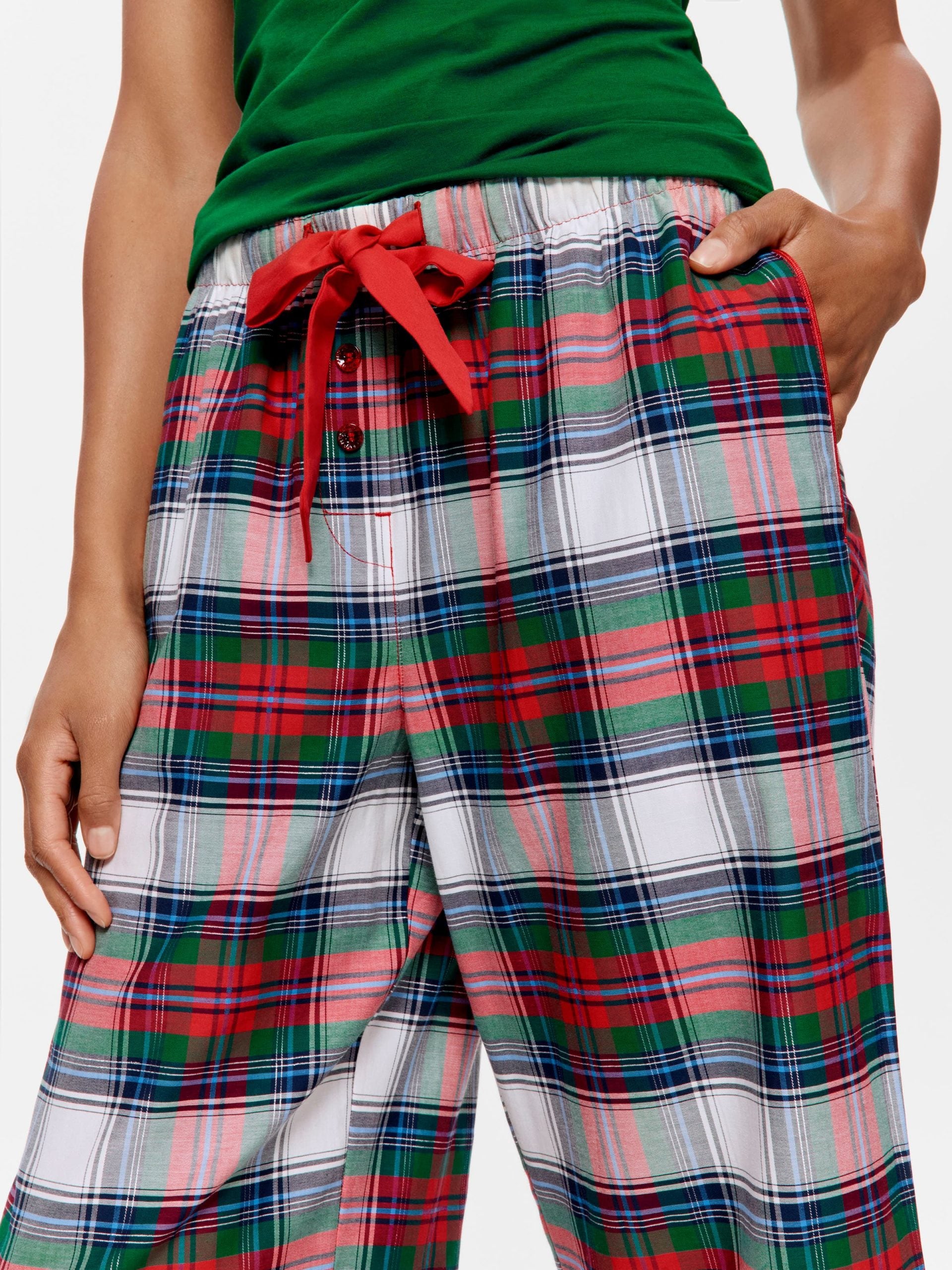 Tartan 3/4 Pj Pant multi image 2