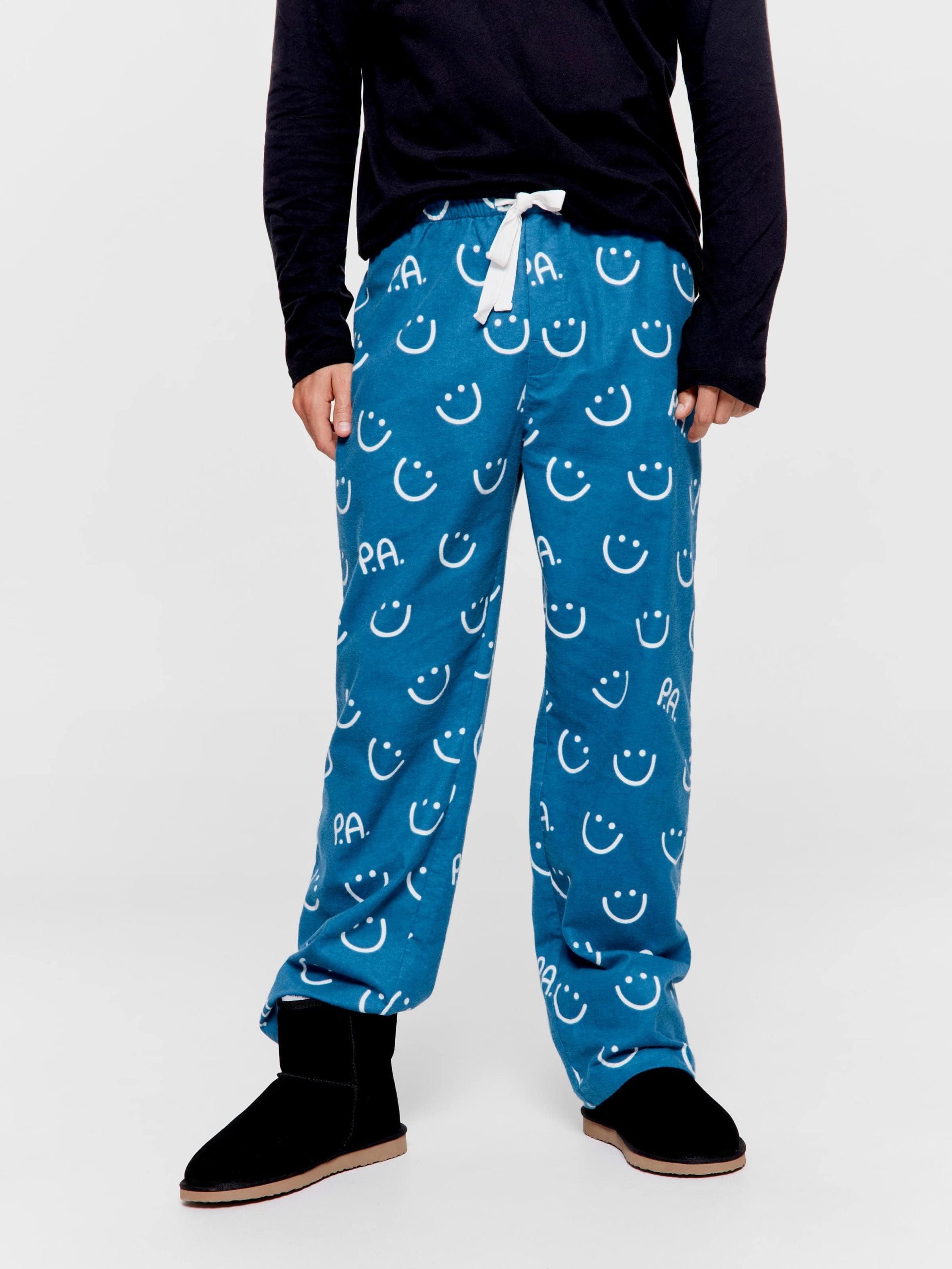 Happy Faces Flannelette Pj Pant multi image 1
