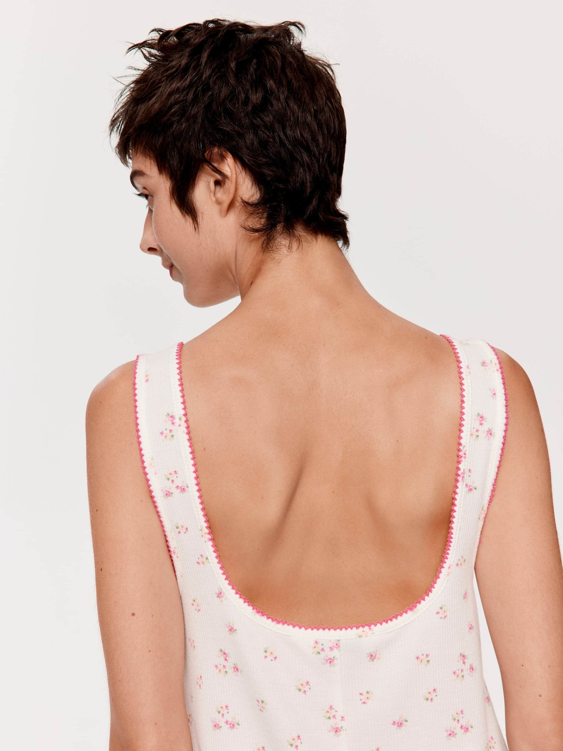 Brushed Waffle Playsuit Multi image 3