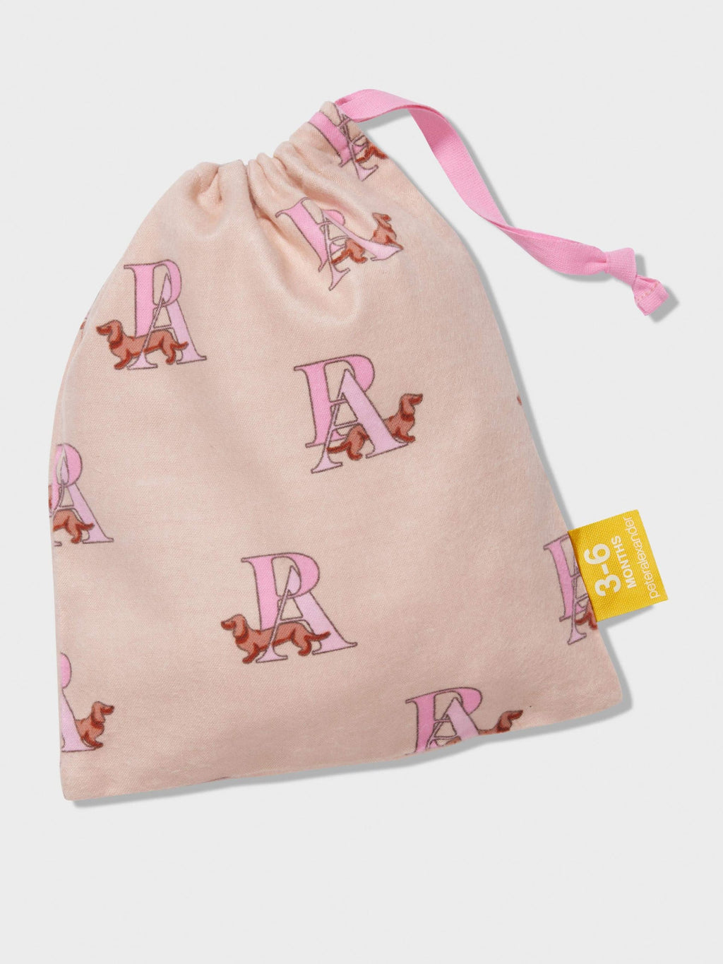 Baby Girl P.A. Logo Long Classic Pj Set multi image 3