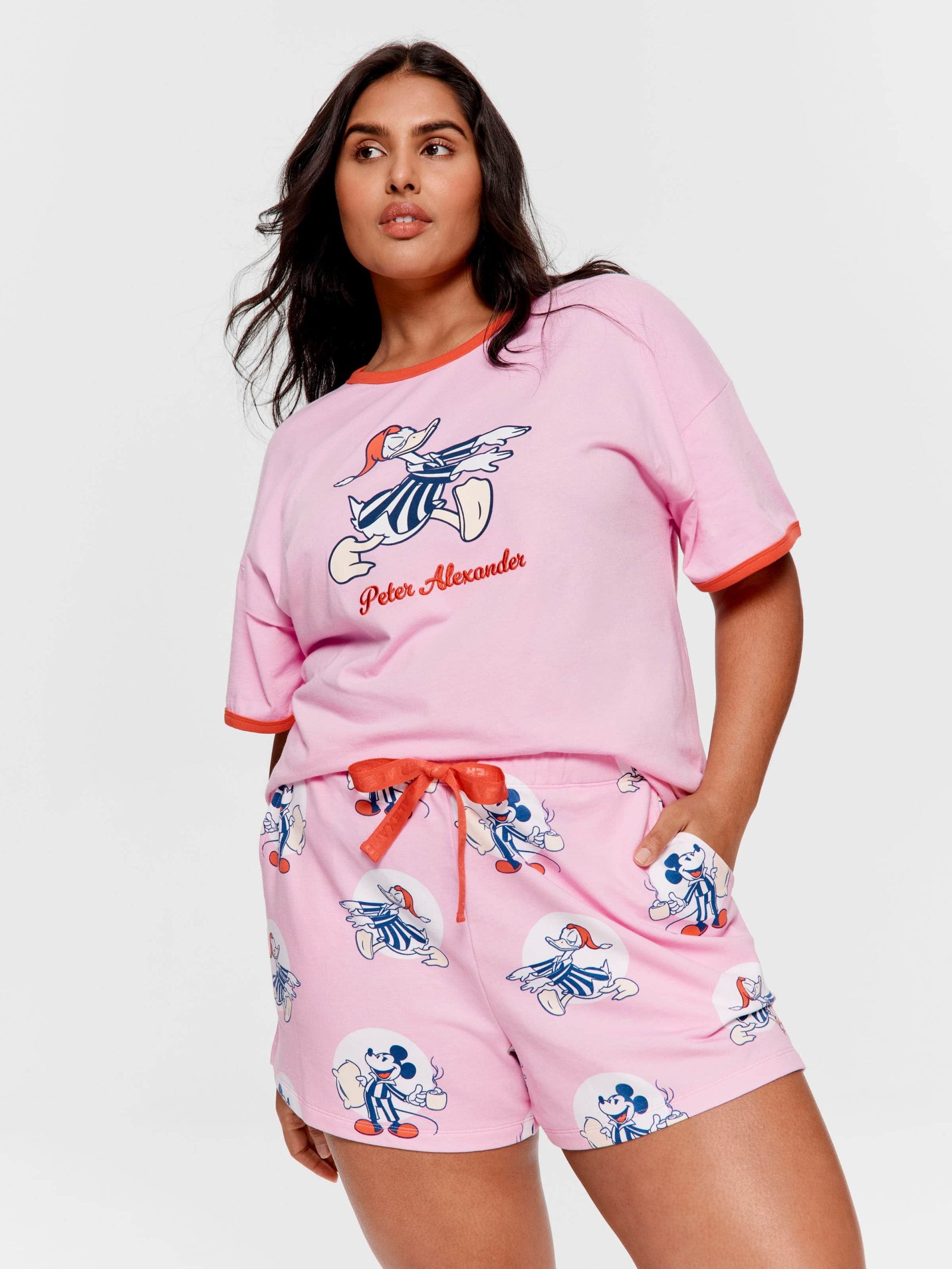 P.A. Plus Sleepy Donald Duck Mid Short Multi image 1