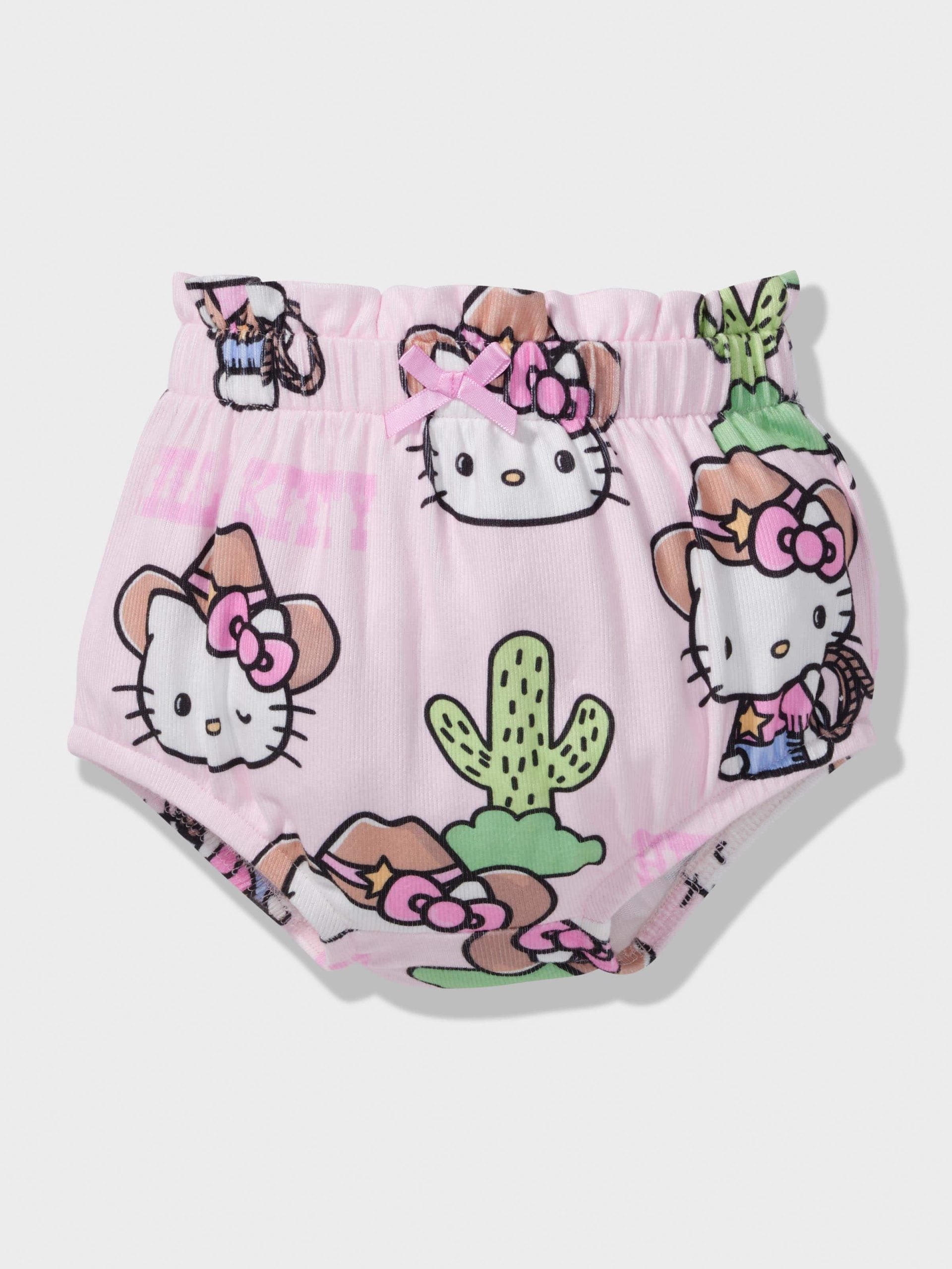 Baby Hello Kitty Cowboy Short Plush Pj Set Multi image 1