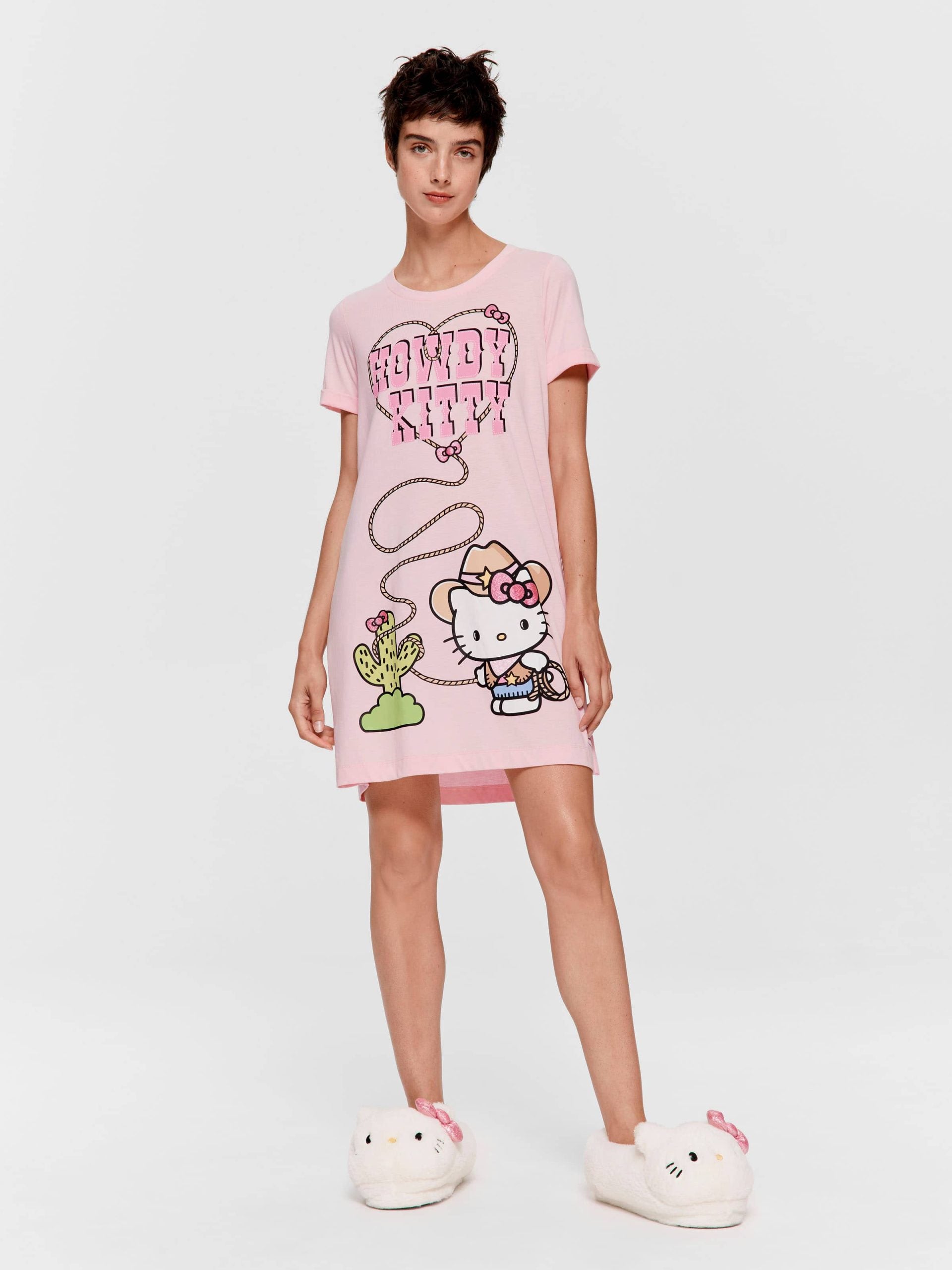 Howdy Hello Kitty Sleep Tee Multi image 0