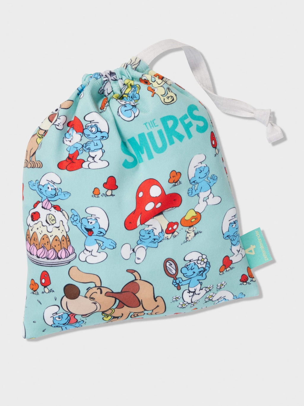 Jnr Boys Smurfs Shortie Pj Set multi image 3