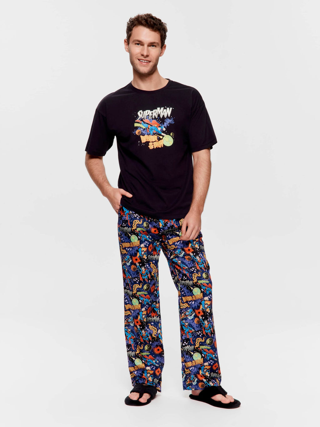 Superman Tee Black image 2