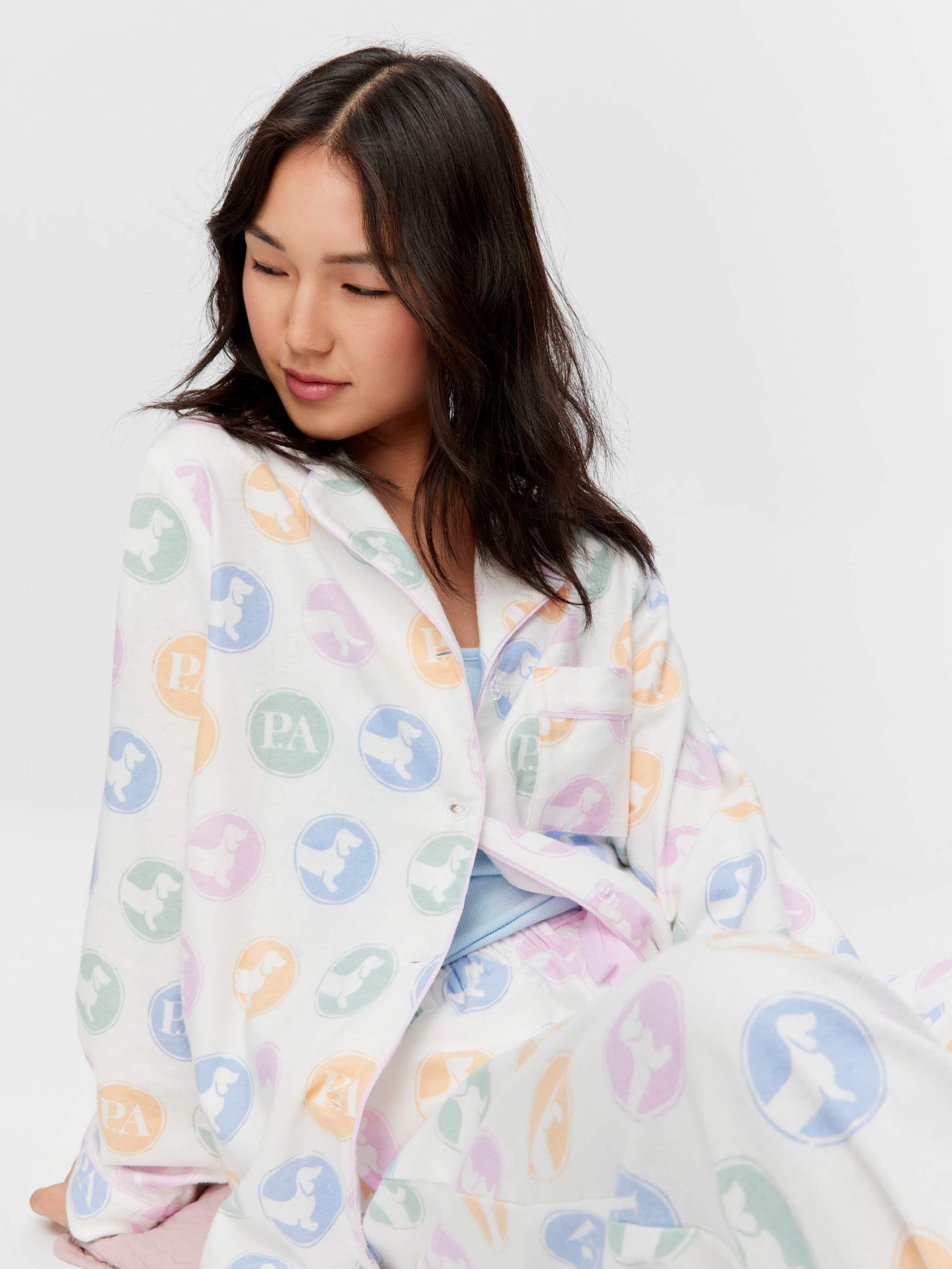 Penny Spot Classic Flannelette Pj Set multi image 0