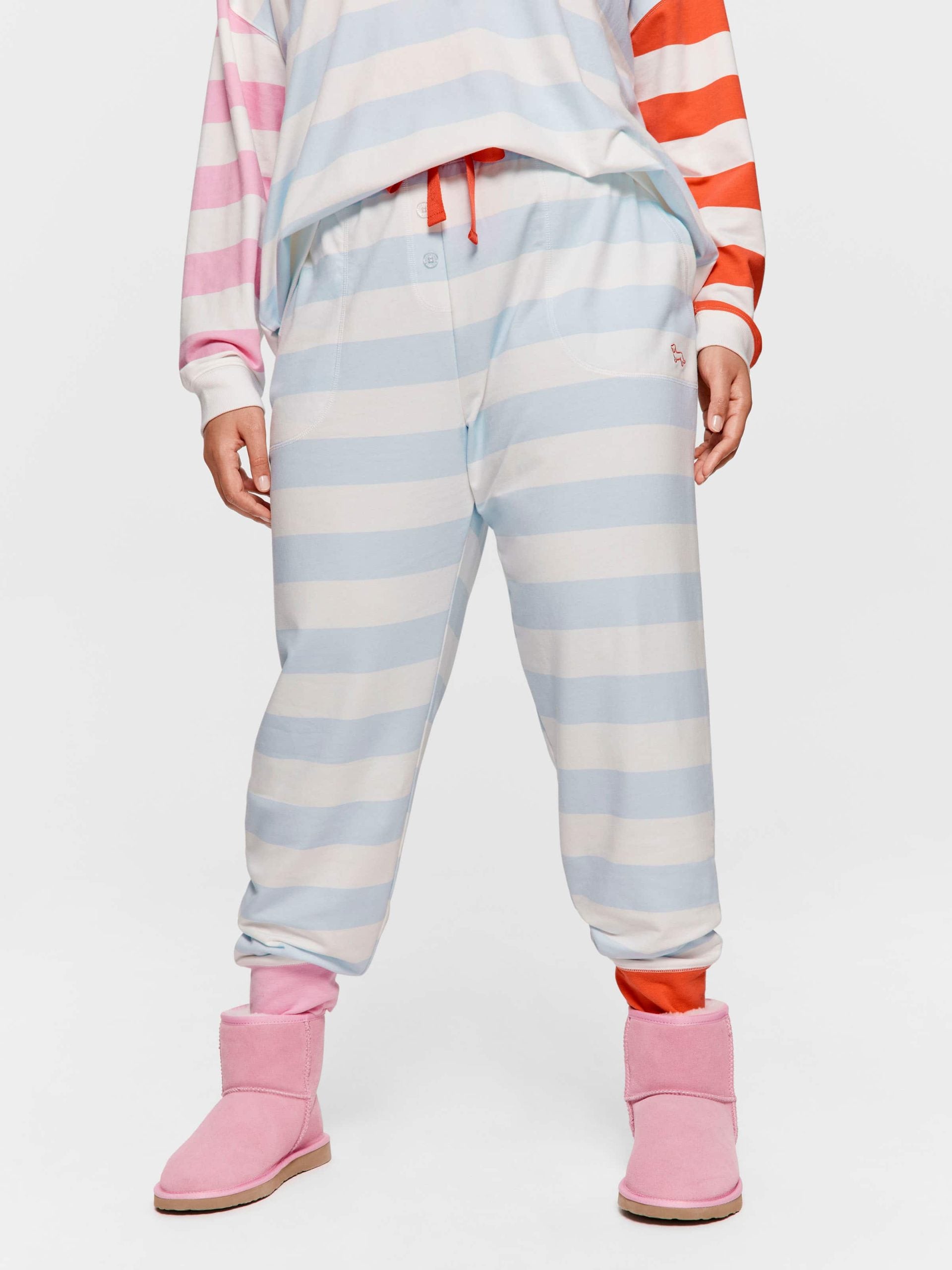 P.A. Plus Pastel Stripe Easy Pj Pant Multi image 0