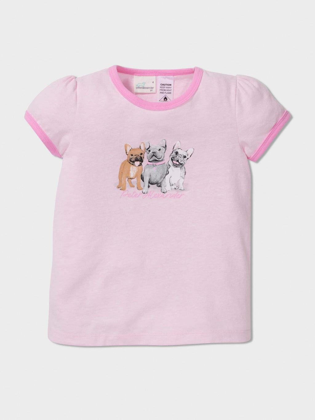 Jnr Girls Frenchie Pj Set Multi image 4