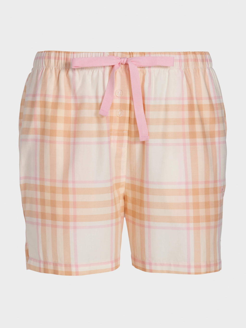 Caramel Check Classic Mid Short multi image 3