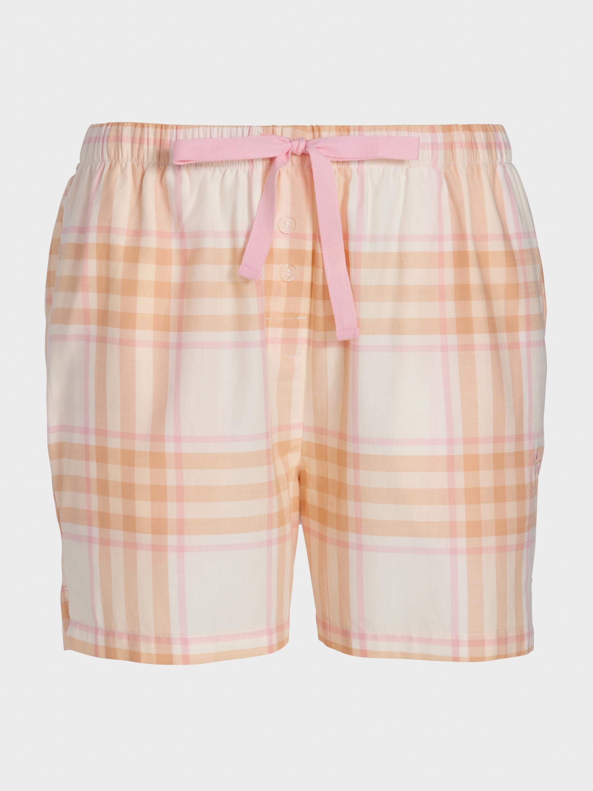 Caramel Check Classic Mid Short multi image 3