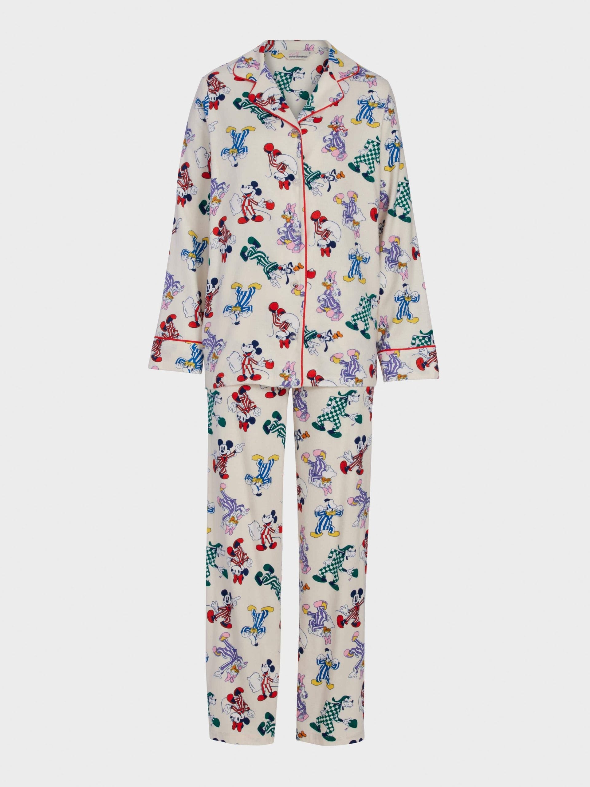 Mickey Mouse &amp;amp; Friends Bamboo Flannelette Classic Pj Set Multi image 4