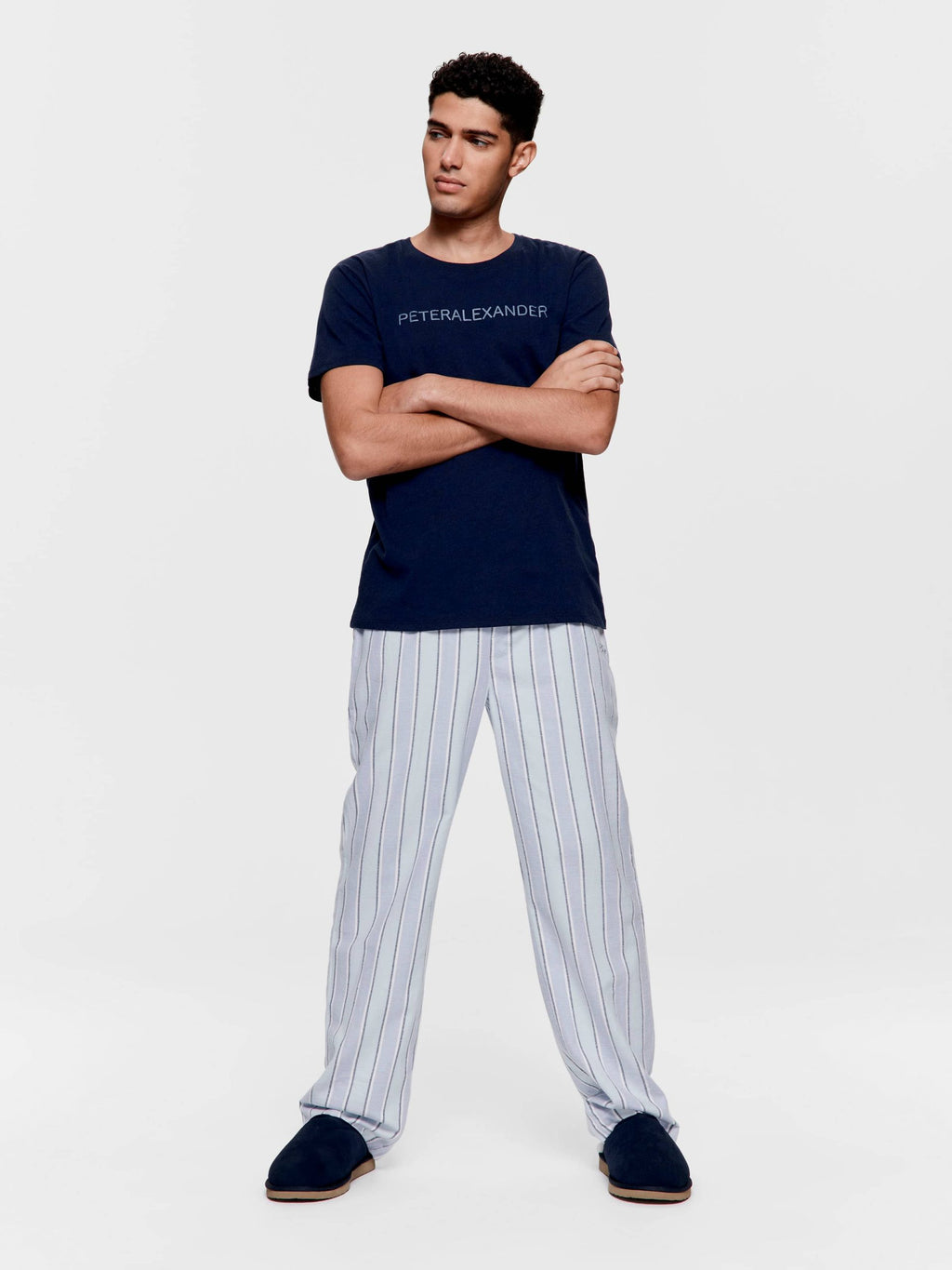 P.A Brand Tee navy image 2