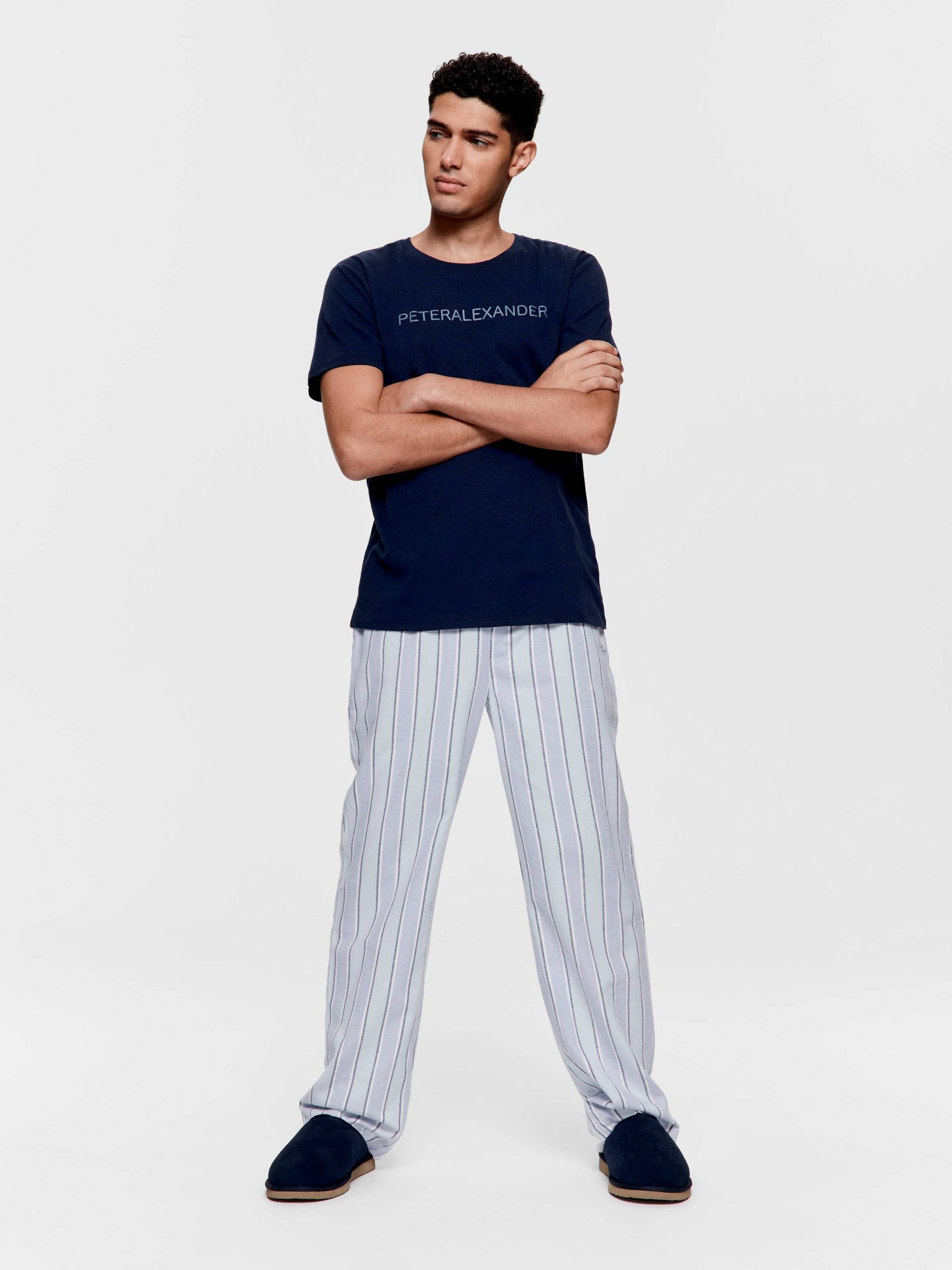 P.A Brand Tee navy image 2