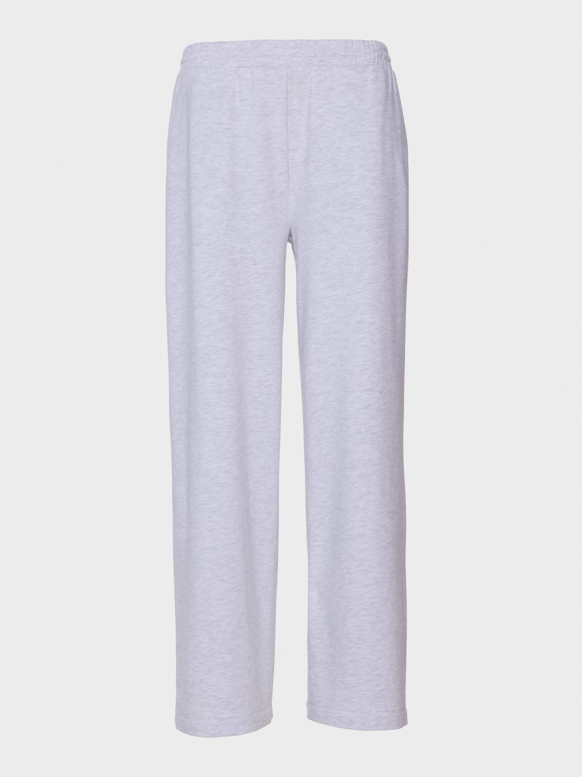 Grey Straight Leg Pj Pant greymarle image 3