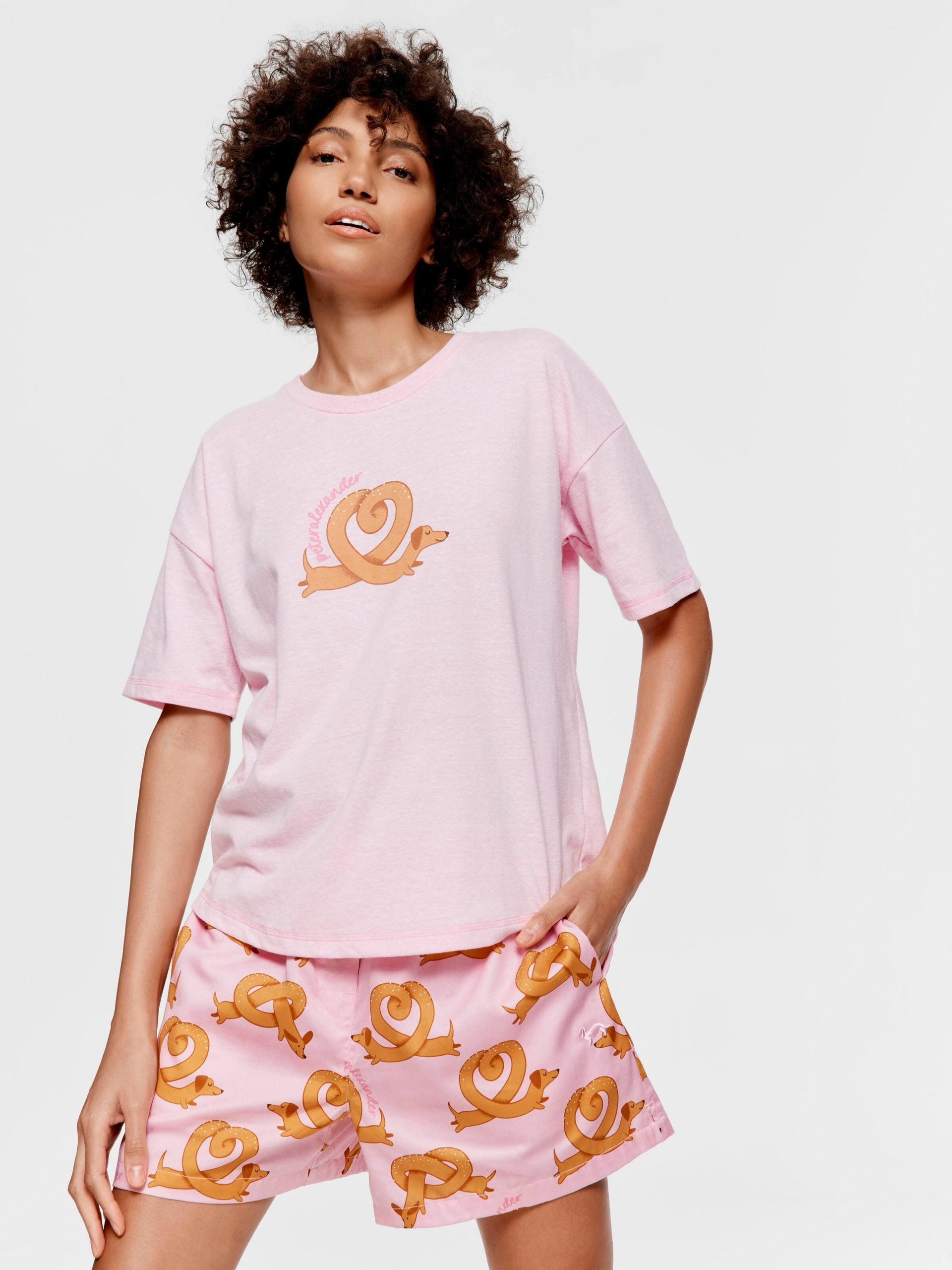Pretzel Tee pink image 0