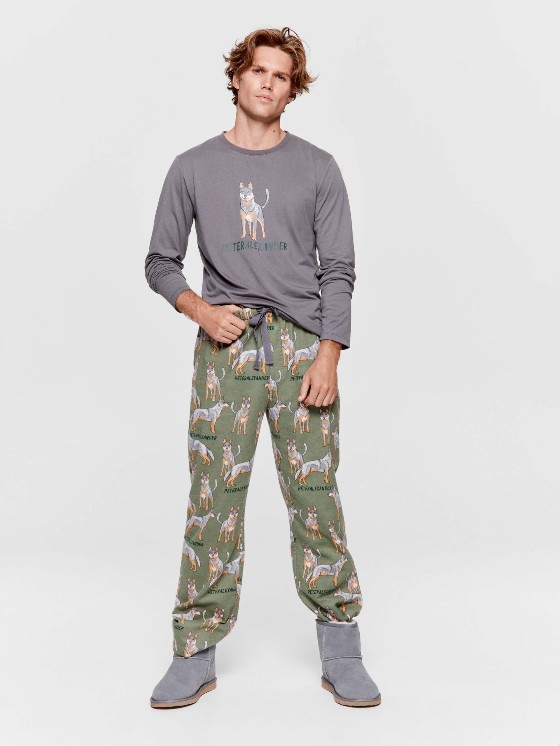 Blue Heeler Flannelette Pj Pant multi image 1