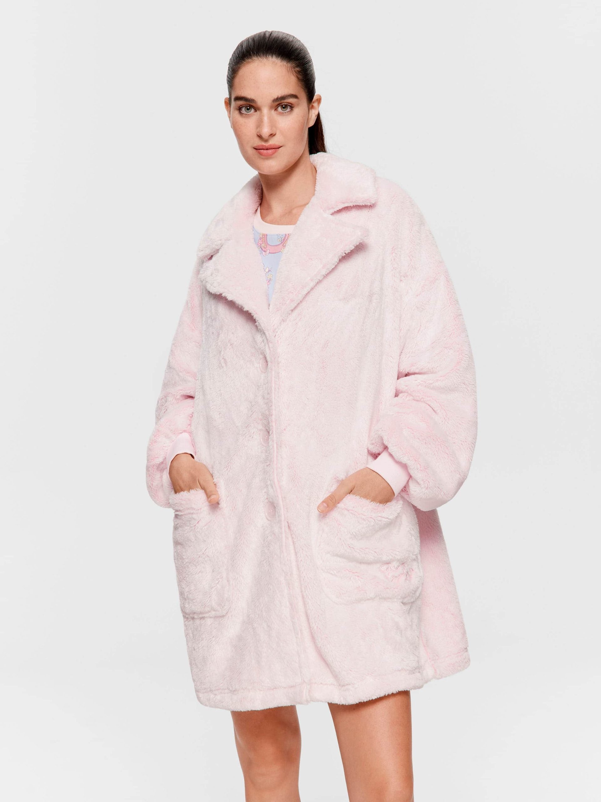 Oversized Fluffy Pink Gown Pink image 2