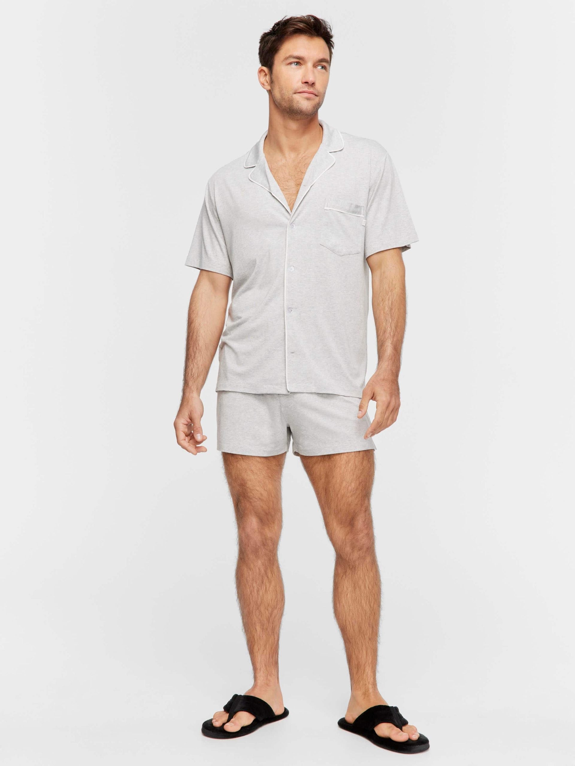 Grey Marle Knit Shirt greymarle image 0