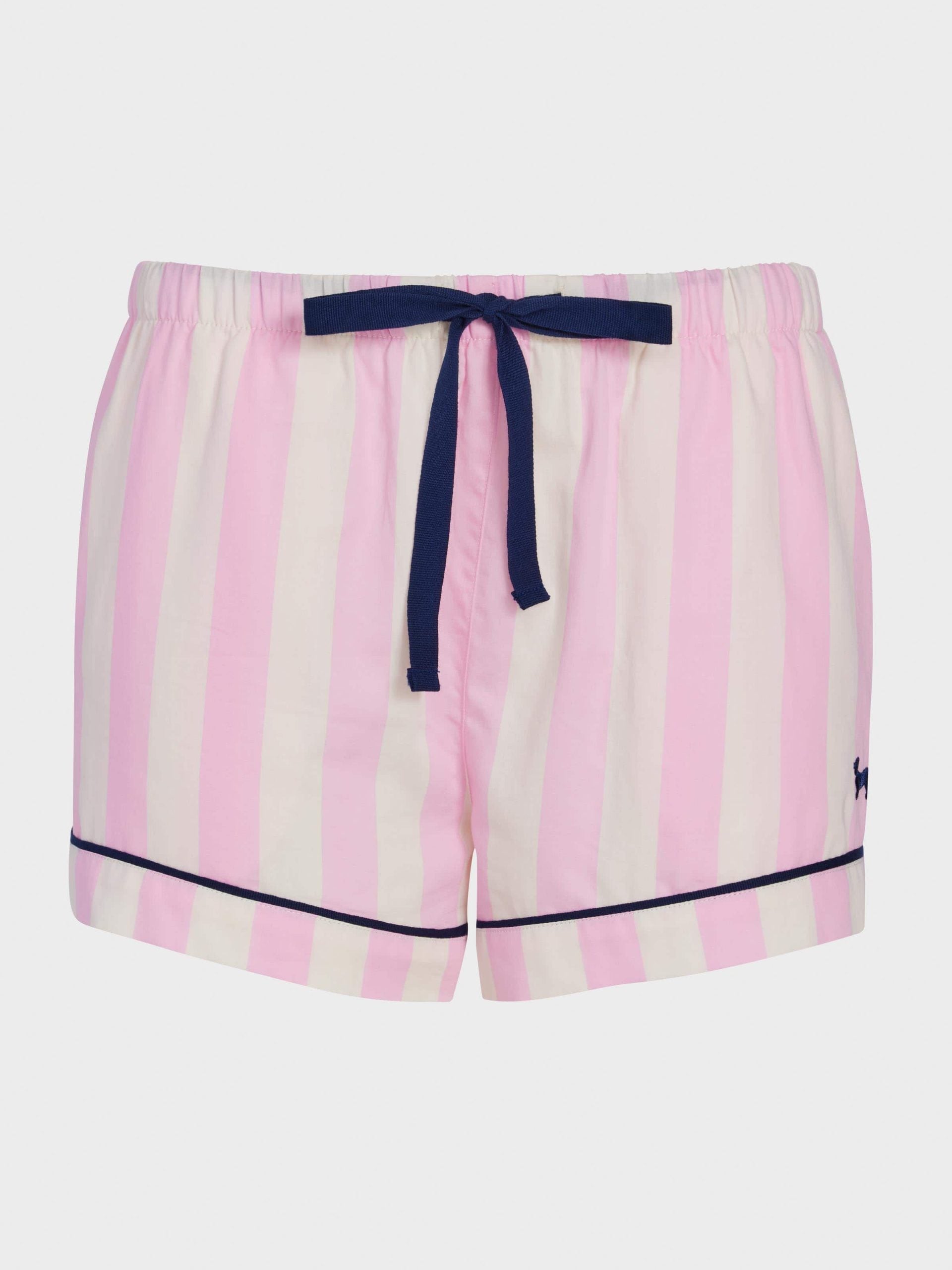 Pink Wide Stripe Tuxedo Short multi image 3