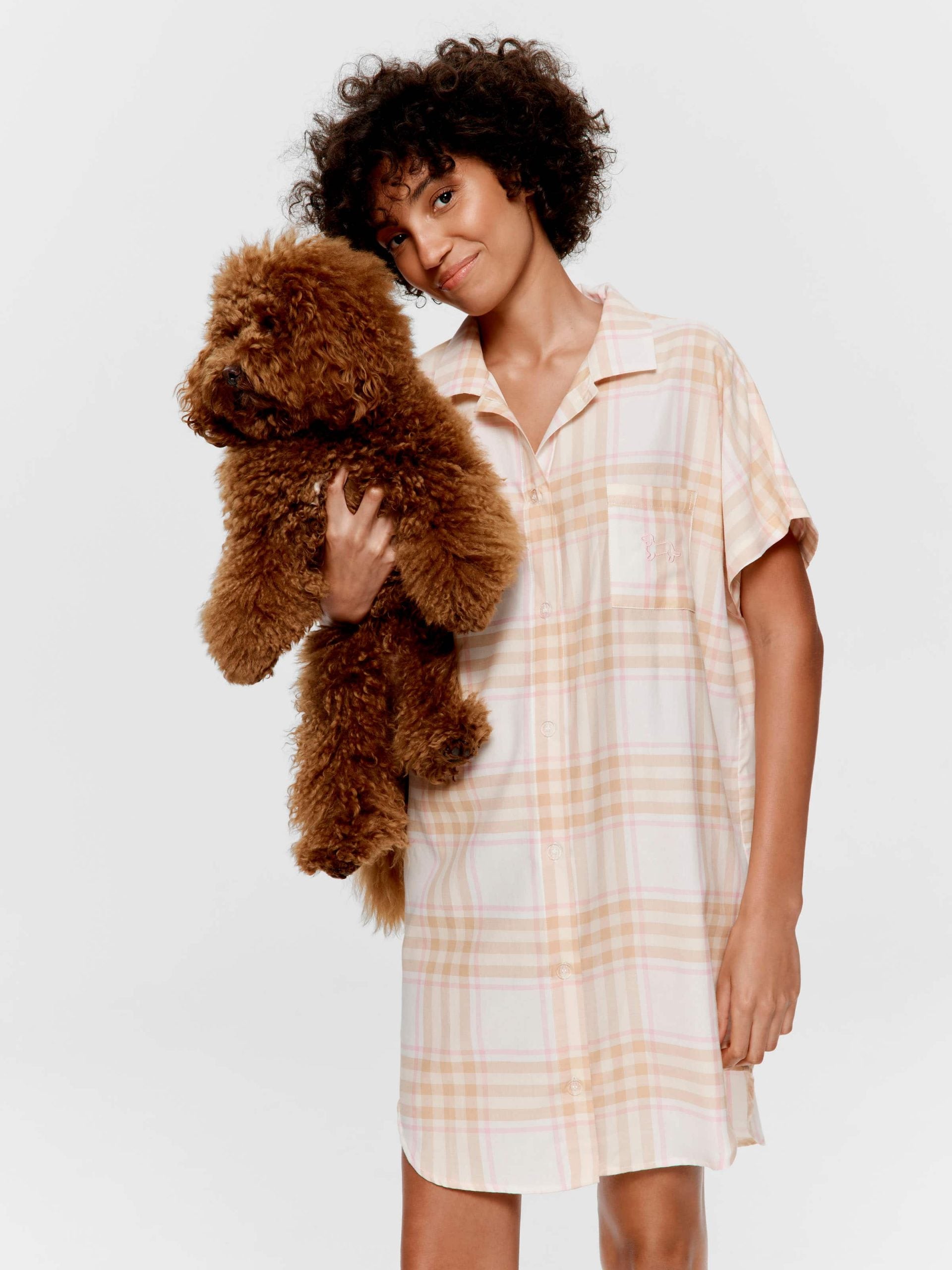 Caramel Boyfriend Nightshirt multi image 0