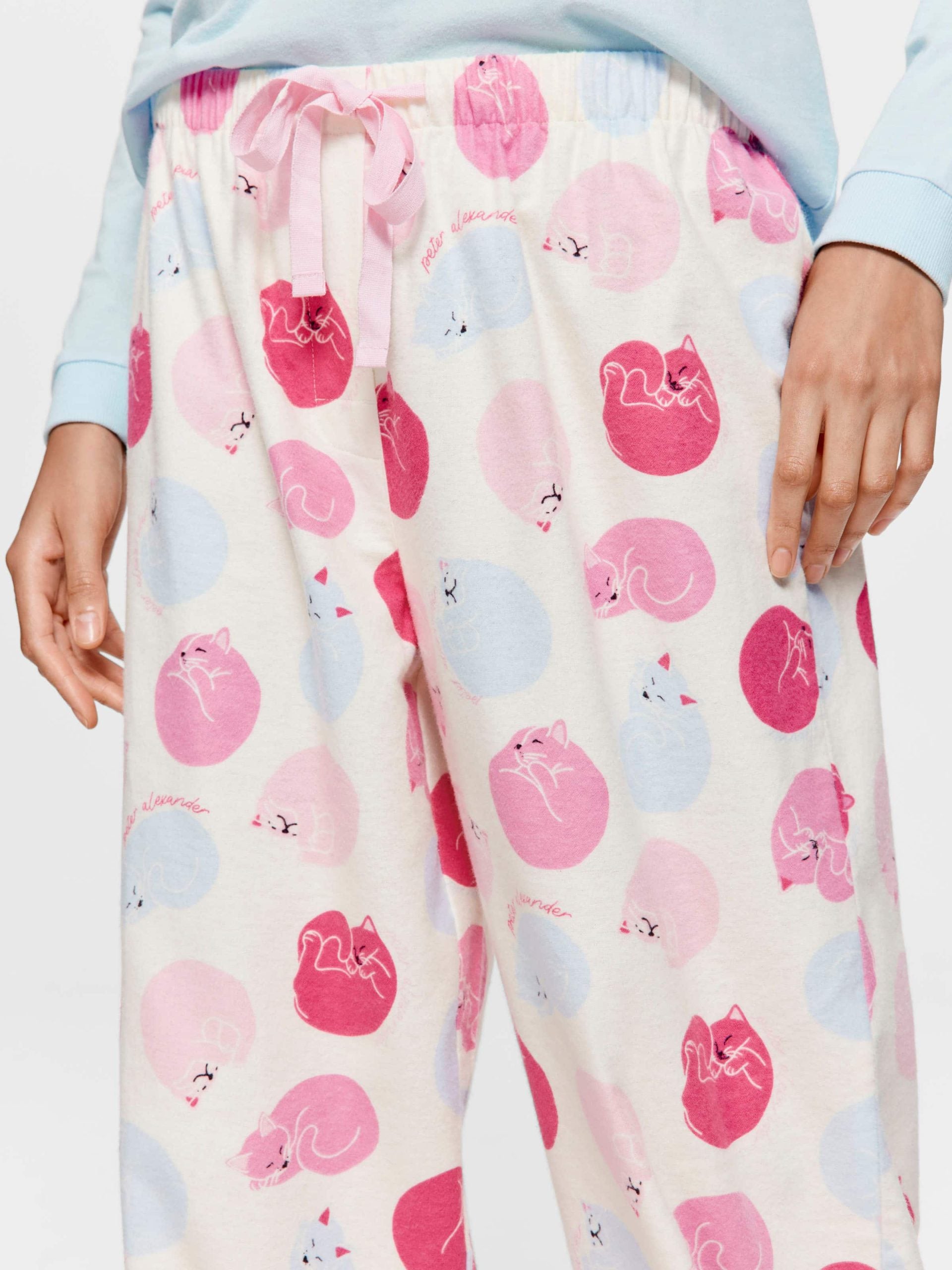 Sleeping Cats Classic Flannelette Pj Pant multi image 1