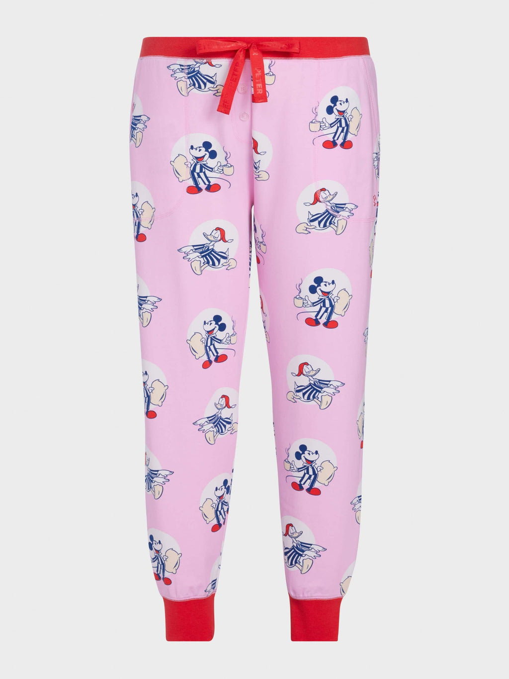P.A. Plus Sleepy Donald Duck Easy Pj Pant Multi image 3